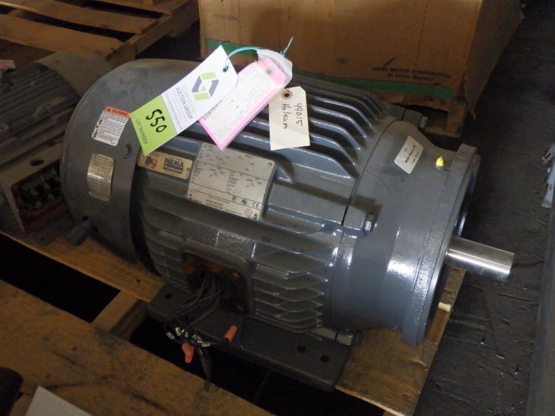 (4) assorted unused and rebuilt motors and gearboxes - Image 9 of 17
