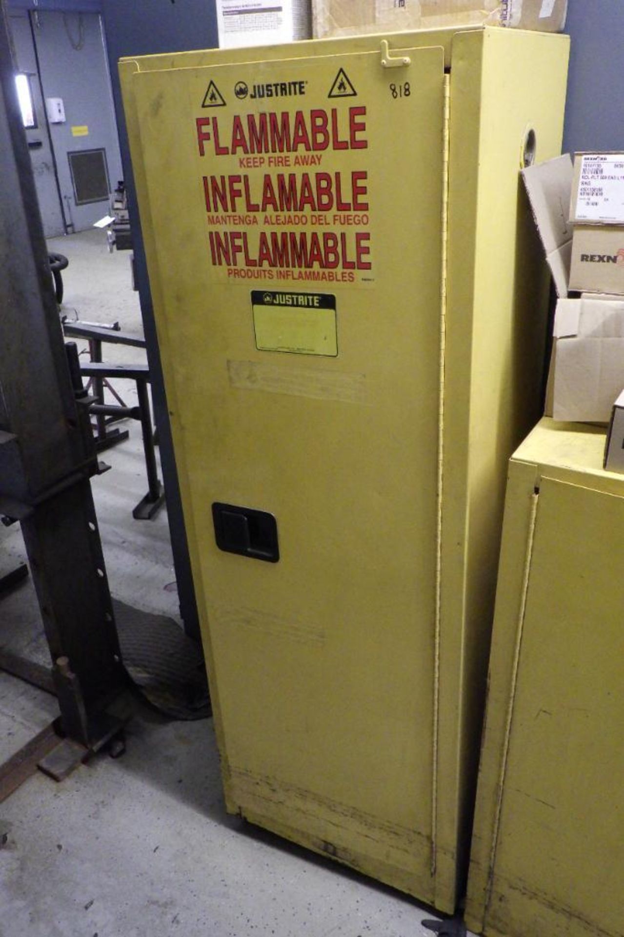 (2) Justright flammable liquid storage cabinets - Image 5 of 7