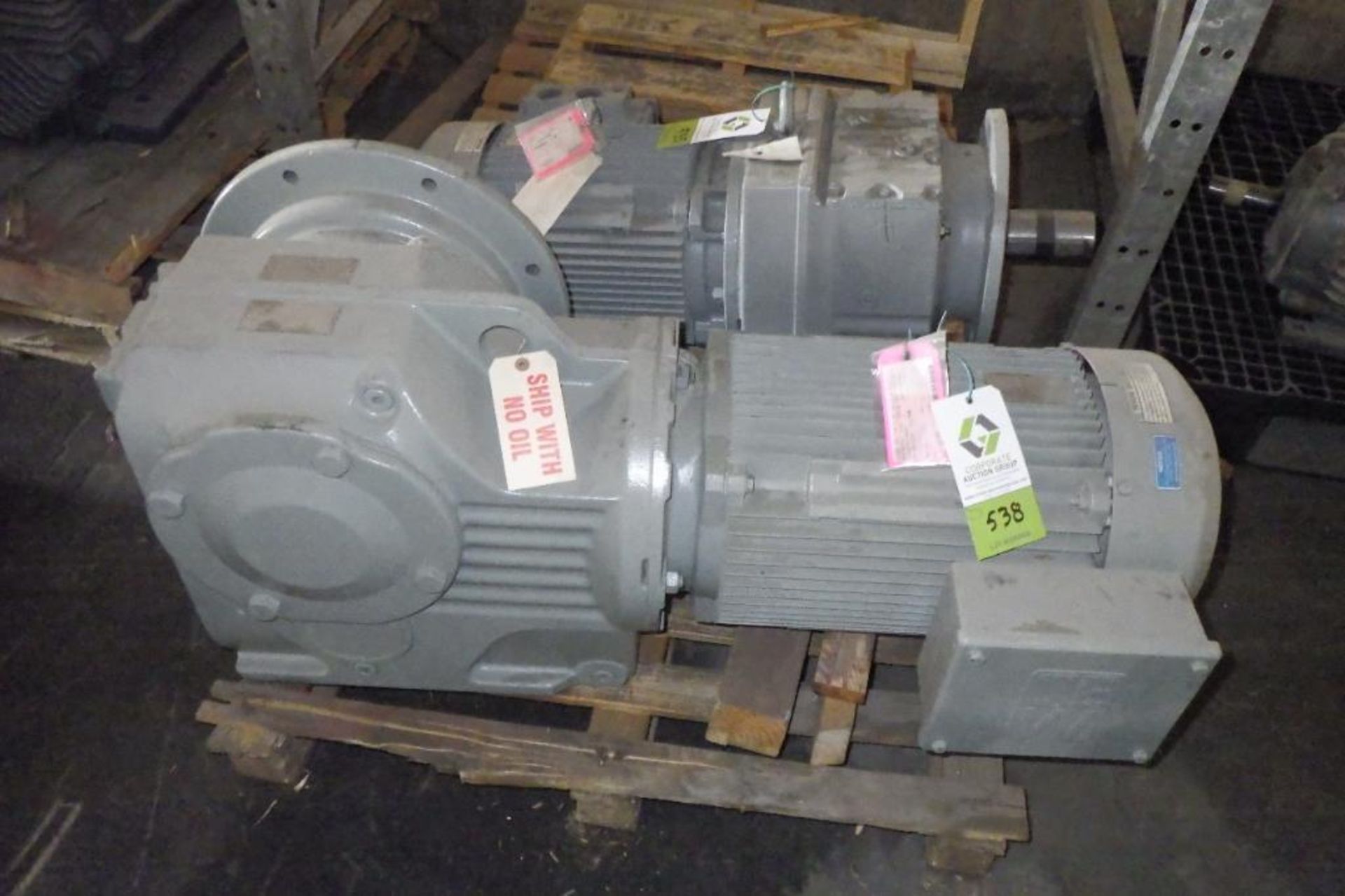 Rebuilt SEW-Eurodrive motor and gearbox