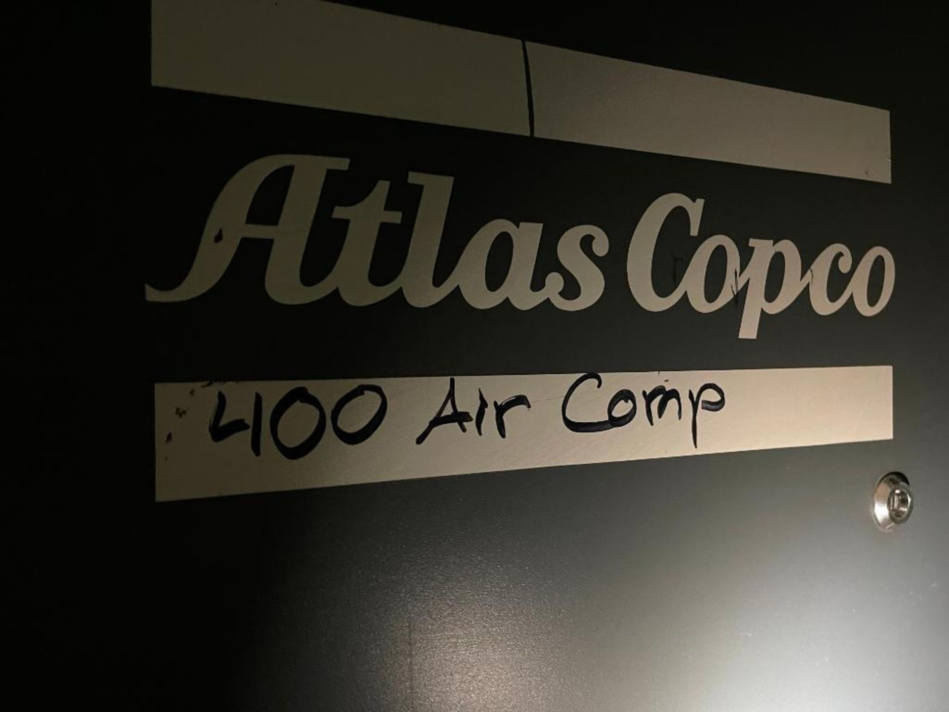 Atlas Copco air compressor - Image 9 of 11