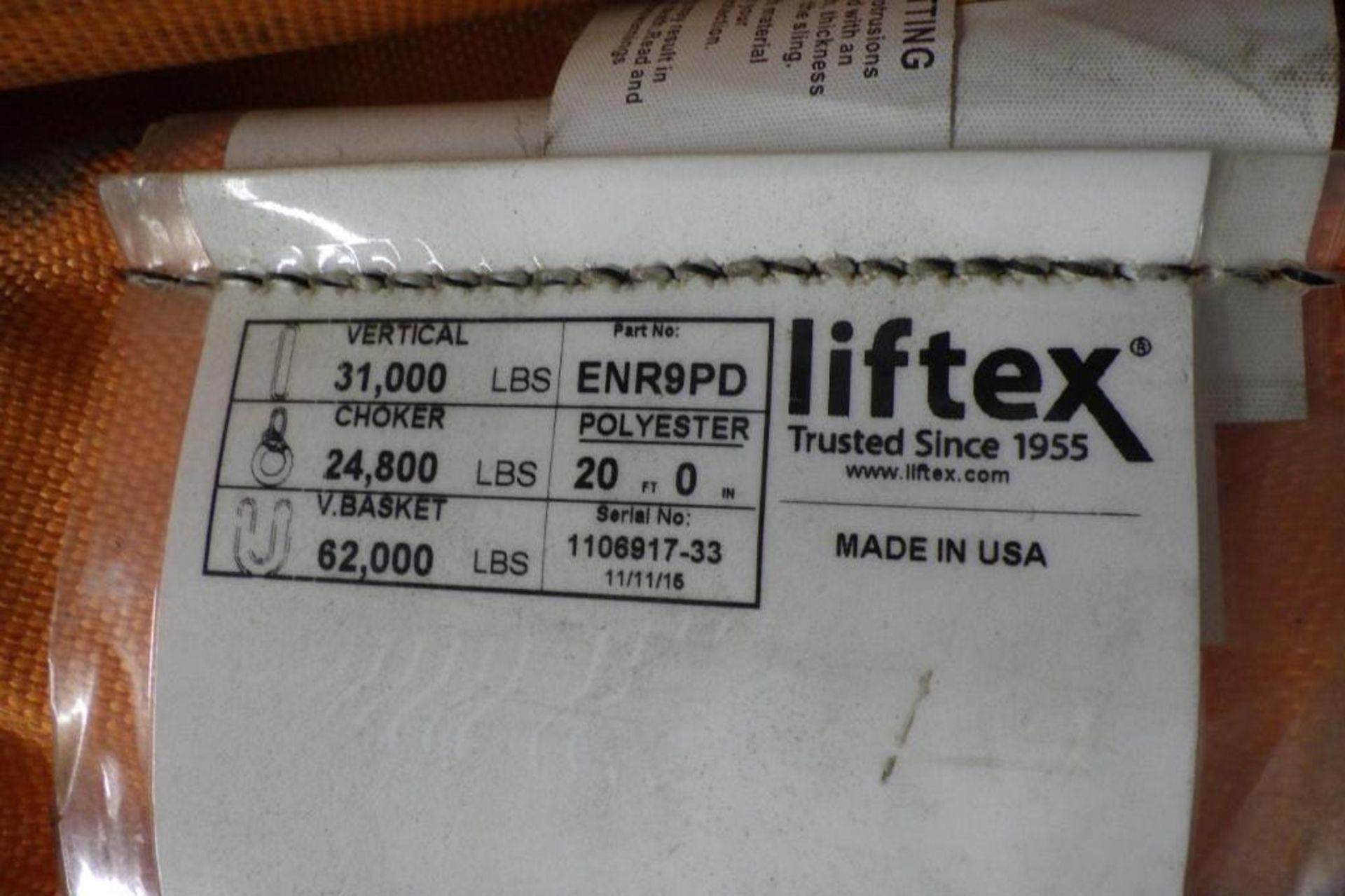(2) Liftex round slings - Image 4 of 4