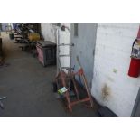 Barrel cart and 2-wheel dolly (LOT)