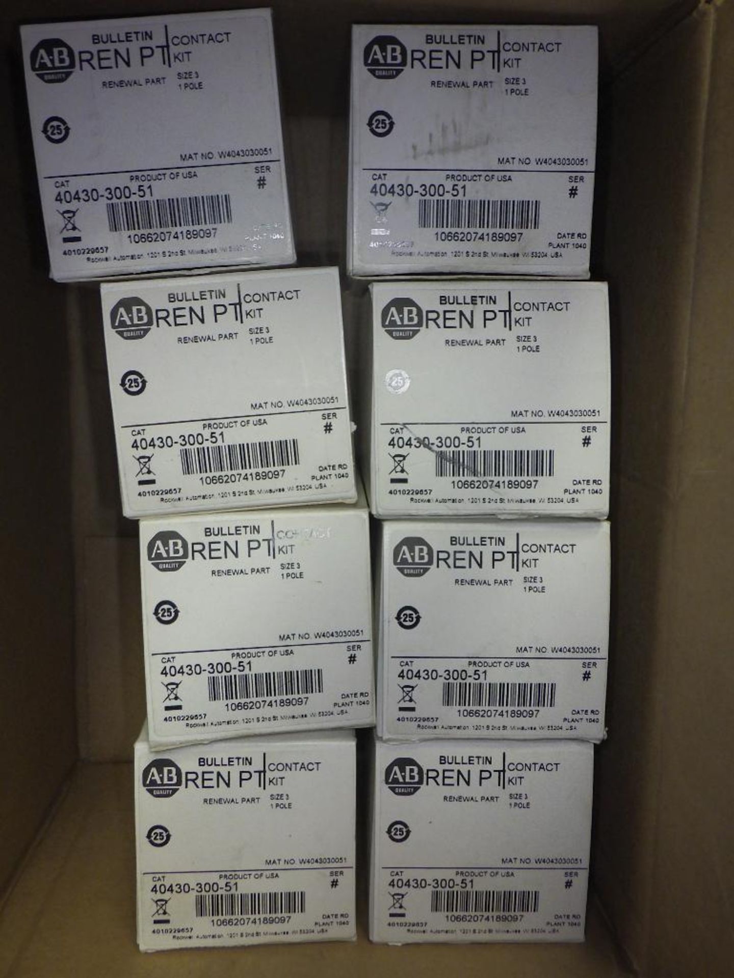 Lot of Allen Bradley contactor kits - Image 2 of 4