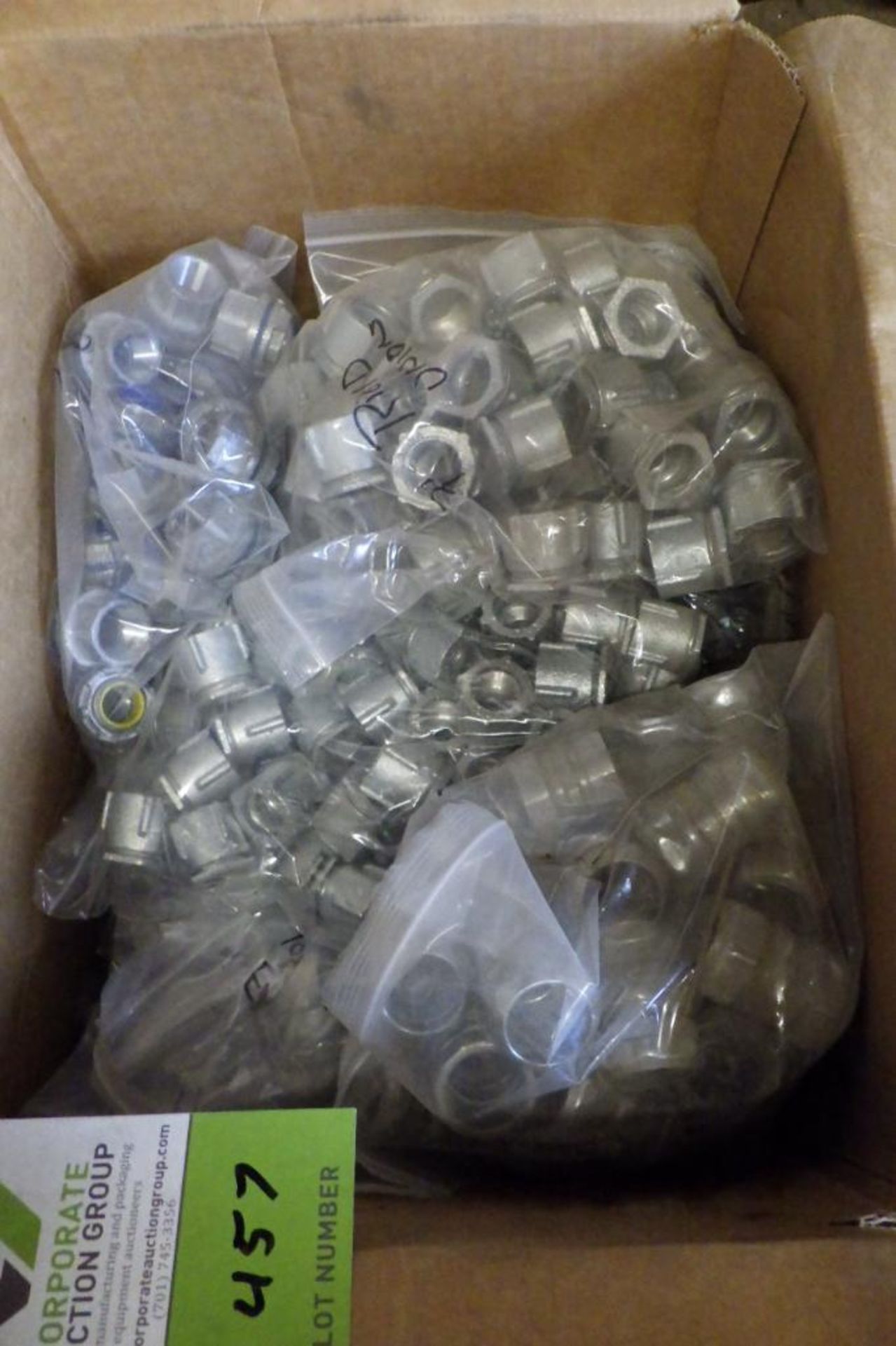 Box of new conduit fittings and unions - Image 3 of 5
