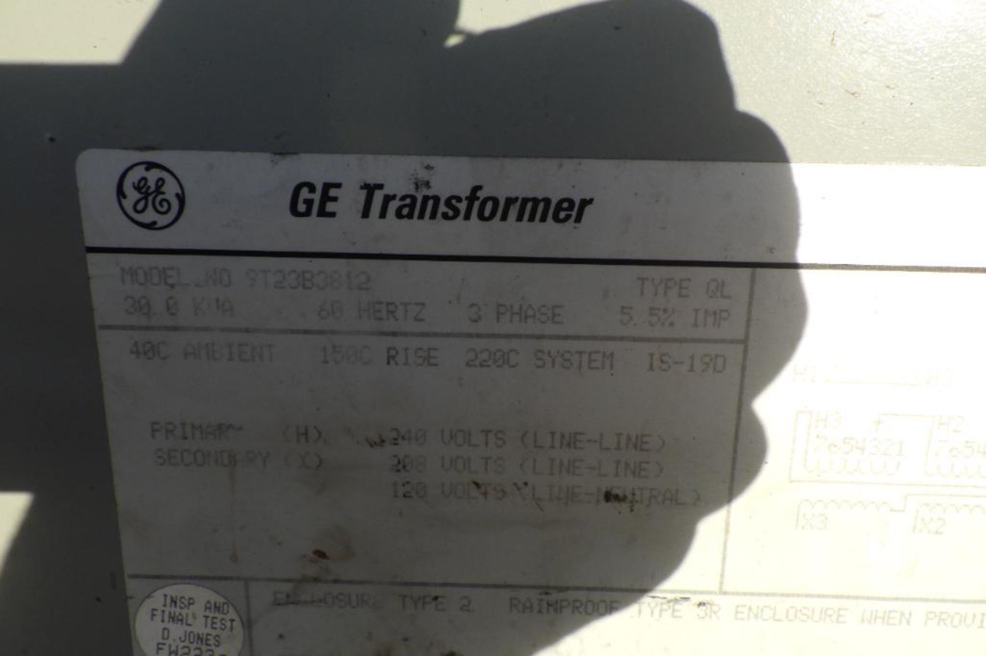 GE Transformer - Image 5 of 5