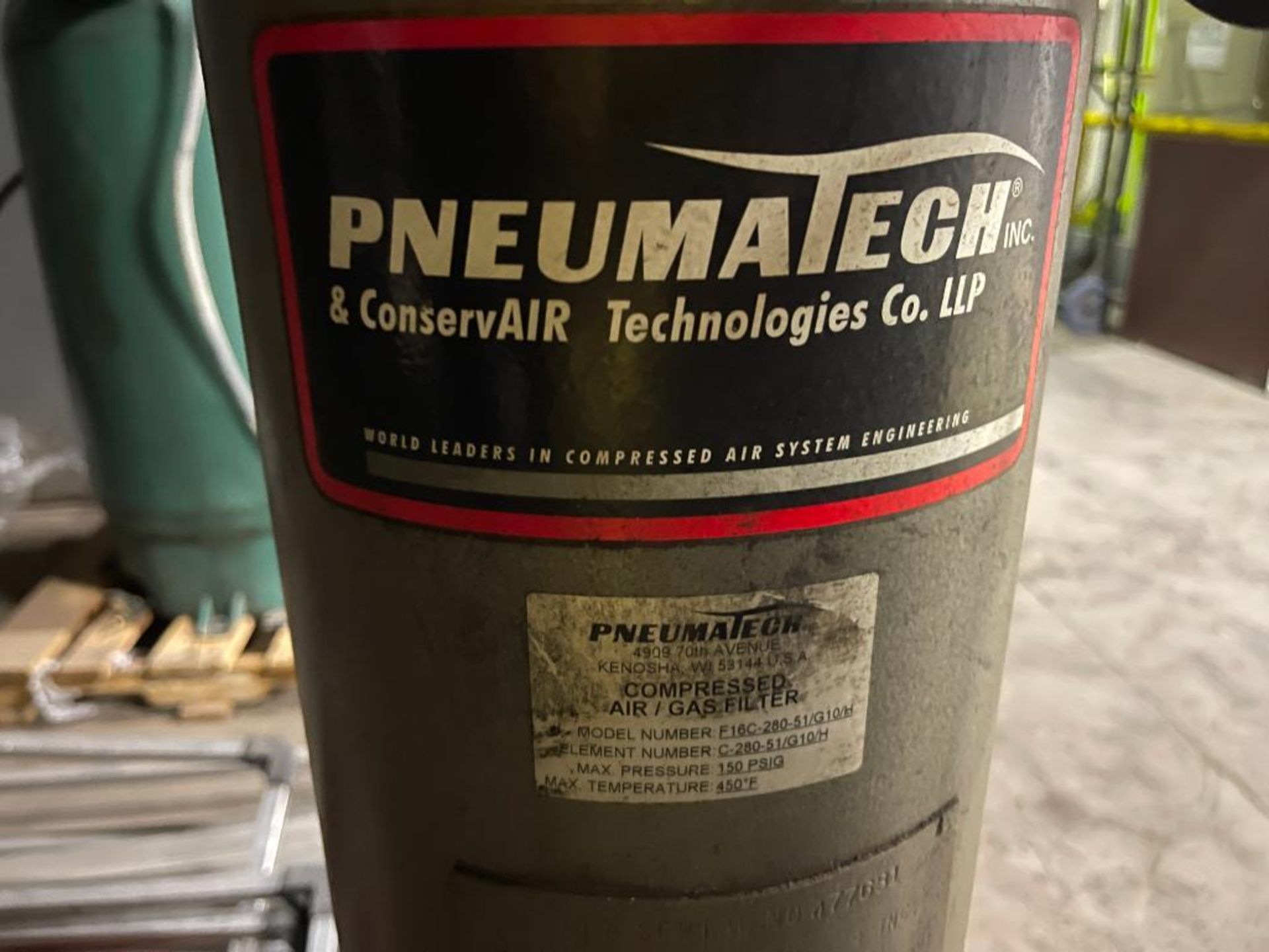 Pneumatech compressed air/gas filter - Image 3 of 4