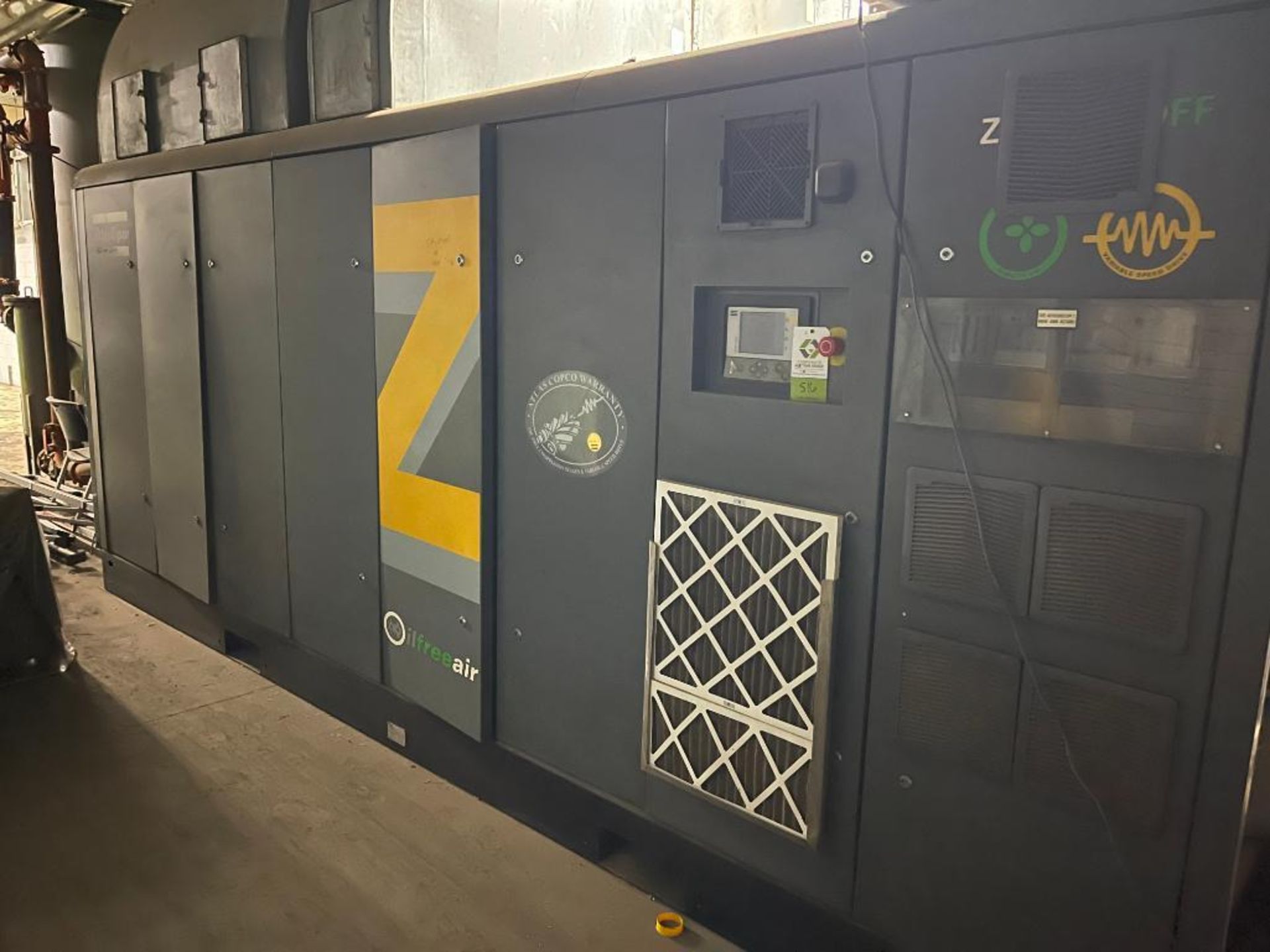 Atlas Copco air compressor