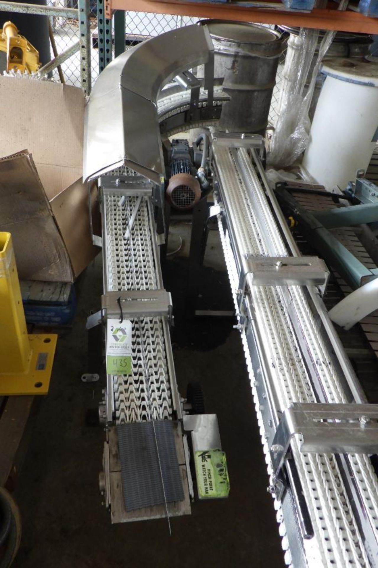 (3) sections of belt conveyor - Image 2 of 12