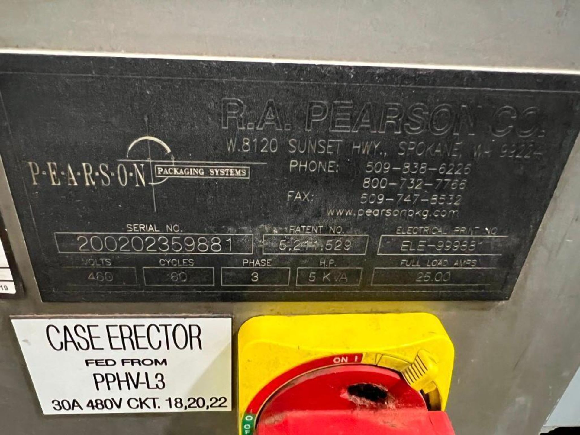 PEARSON Case Erector Box Machine - Bild 2 aus 11