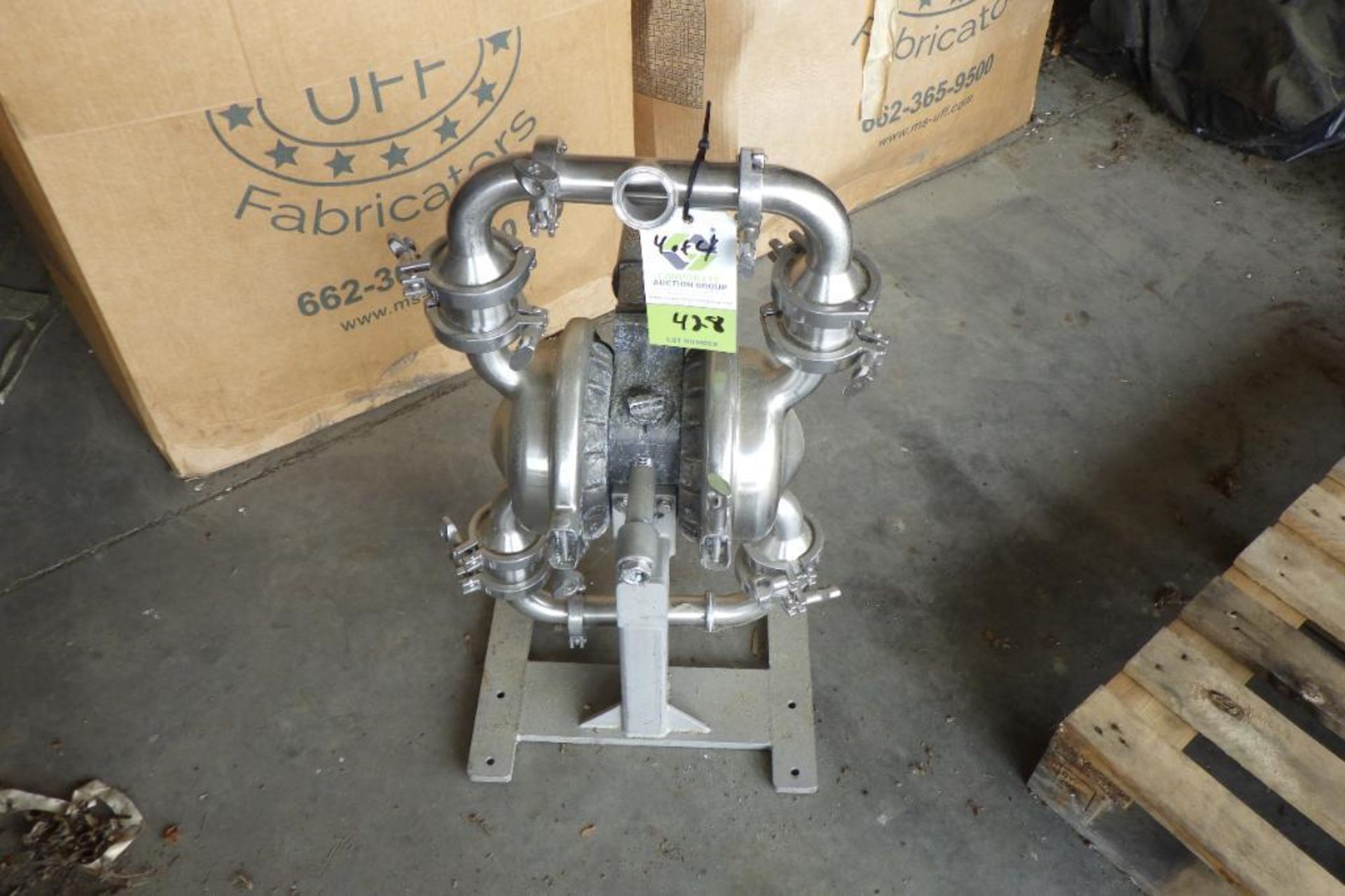 Wilden SS double diaphragm pumps - Image 8 of 10