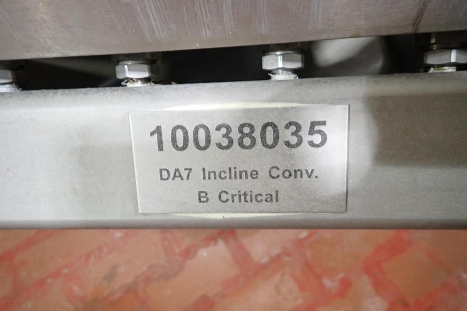 Heat and Control Z-shape conveyor, Model CV-BT-PL-INC, SN 1171, approx. - Bild 9 aus 9