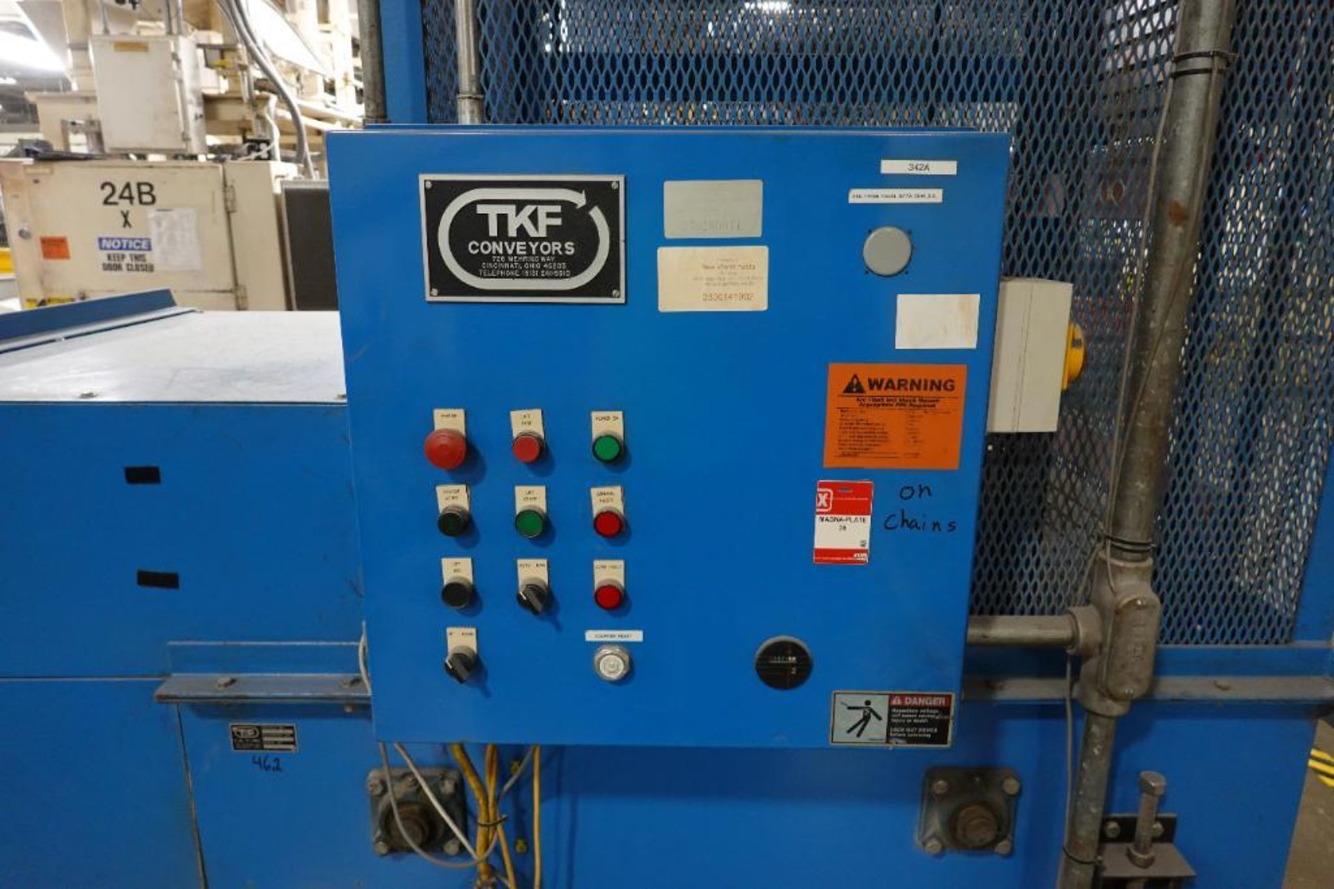TKF Conveyors case elevator - Image 8 of 12