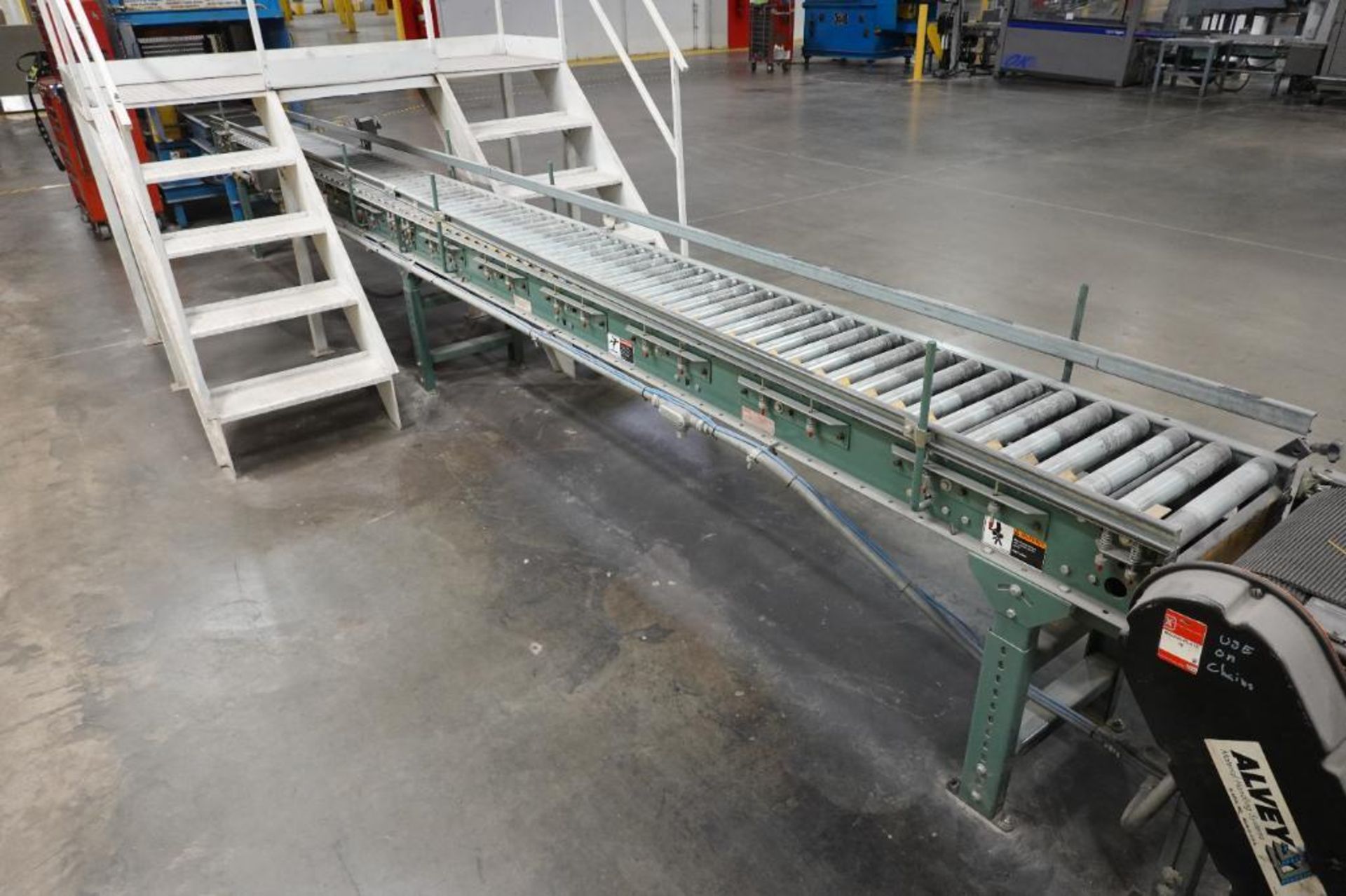 Hytrol powered roller conveyor