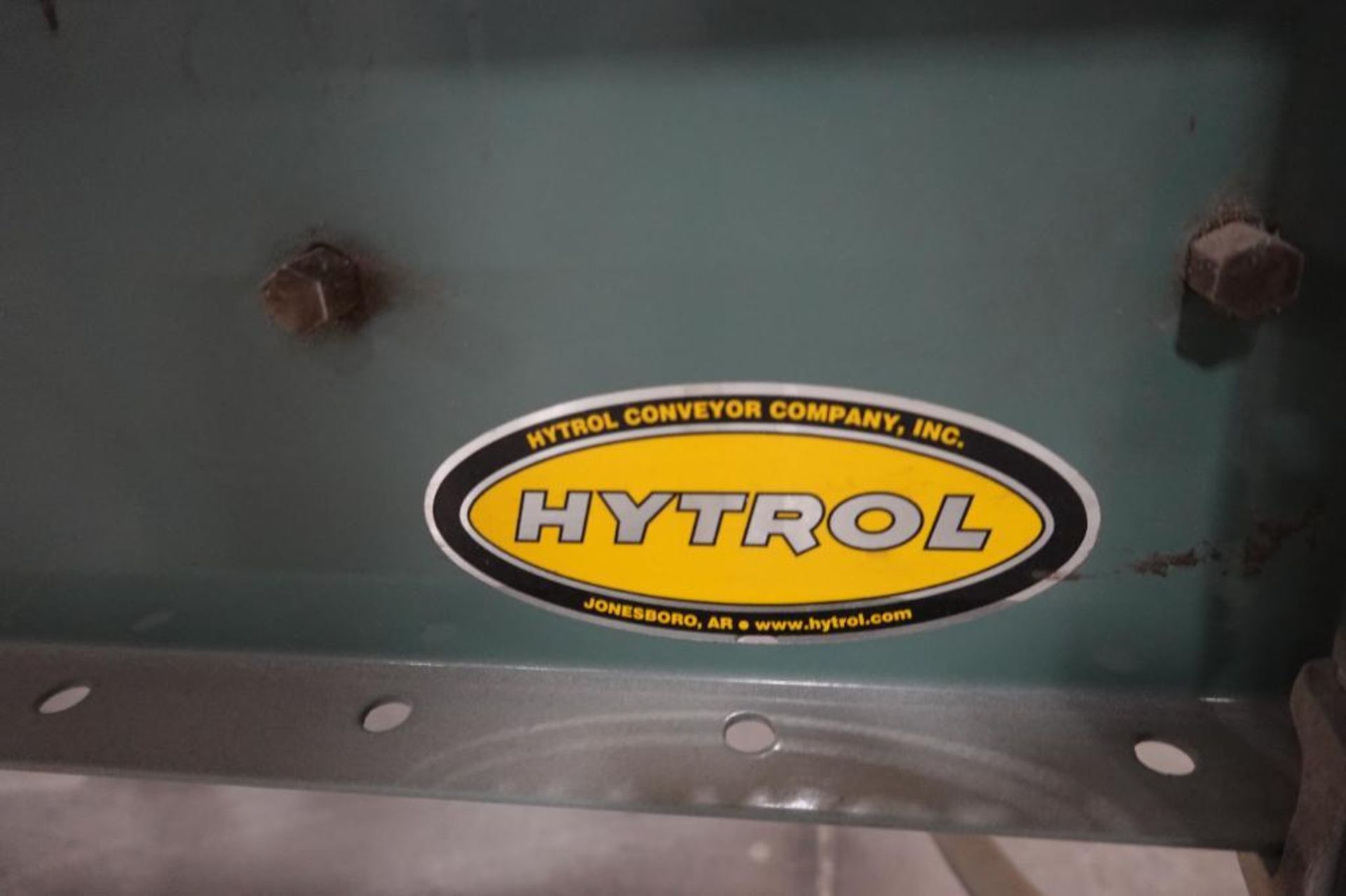 Hytrol powered roller conveyor - Image 6 of 6