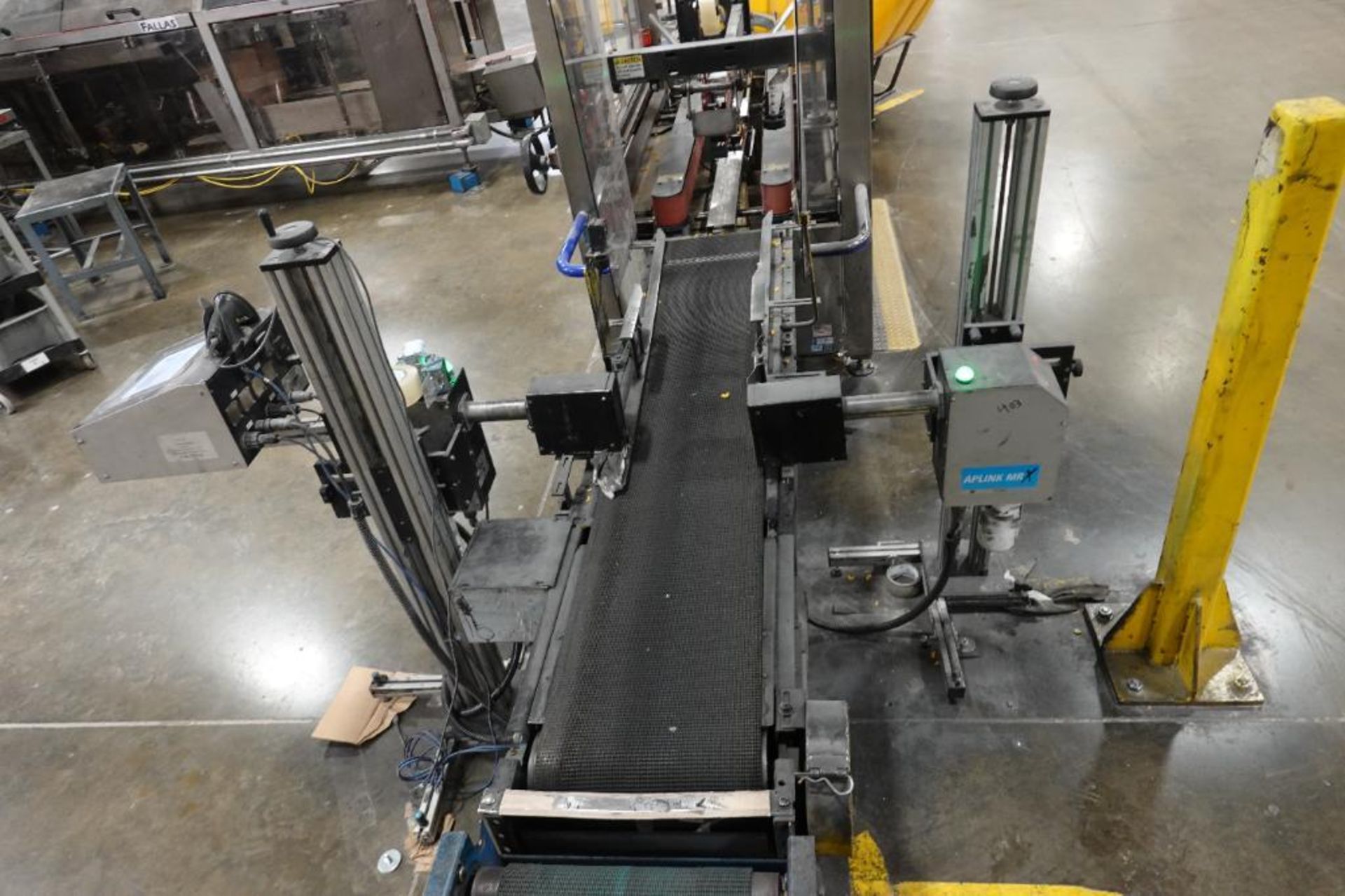 Rubber belt conveyor with (2) printers - Image 2 of 12