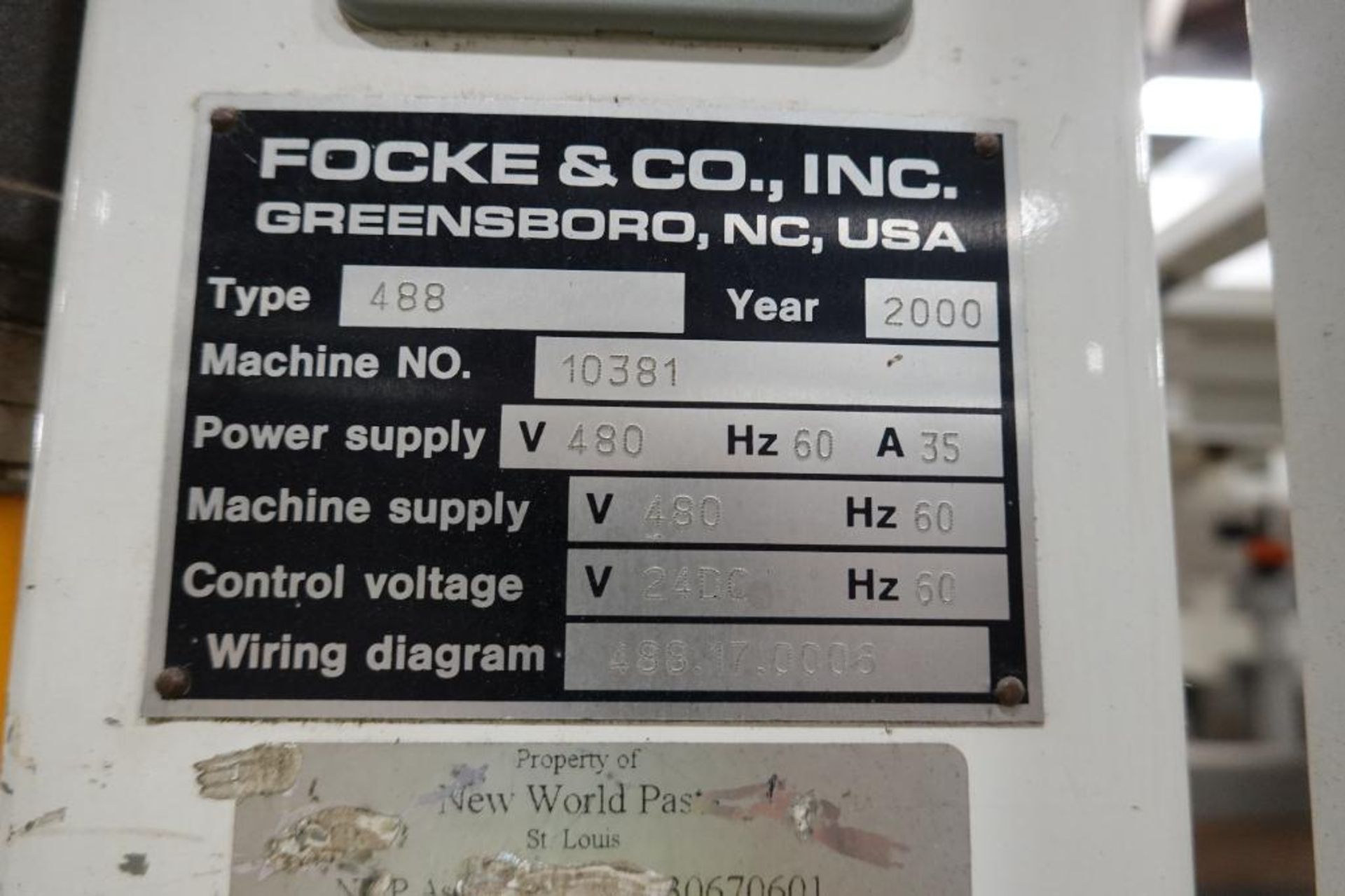 Focke & Co case packer - Image 15 of 16