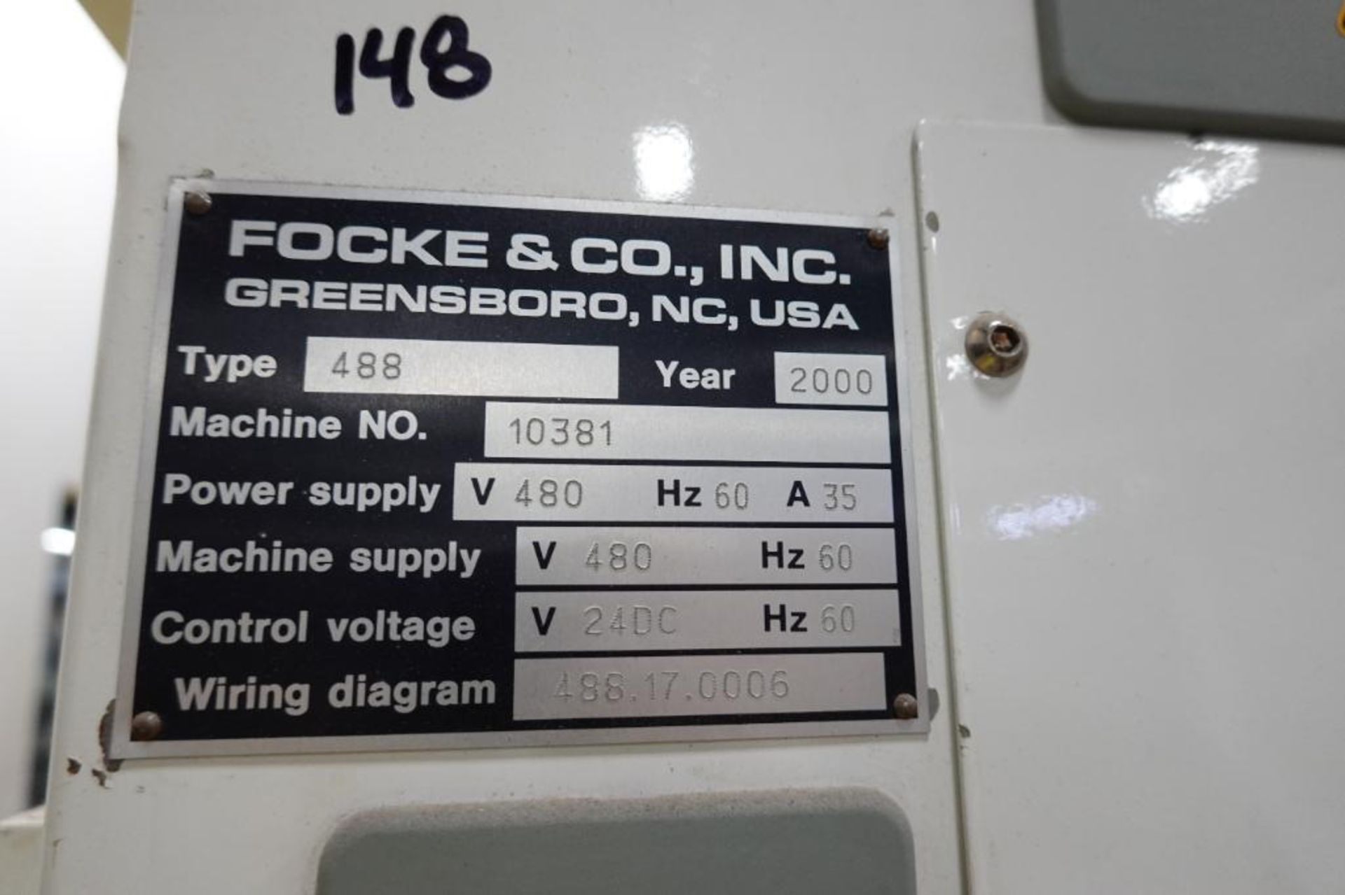 Focke & Co case packer - Image 16 of 16