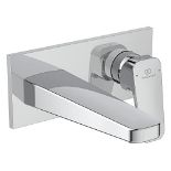 RRP £130.00 Ideal Standard Ceraplan Single Lever Wall Mounted Basin Mixer Tap Chrome