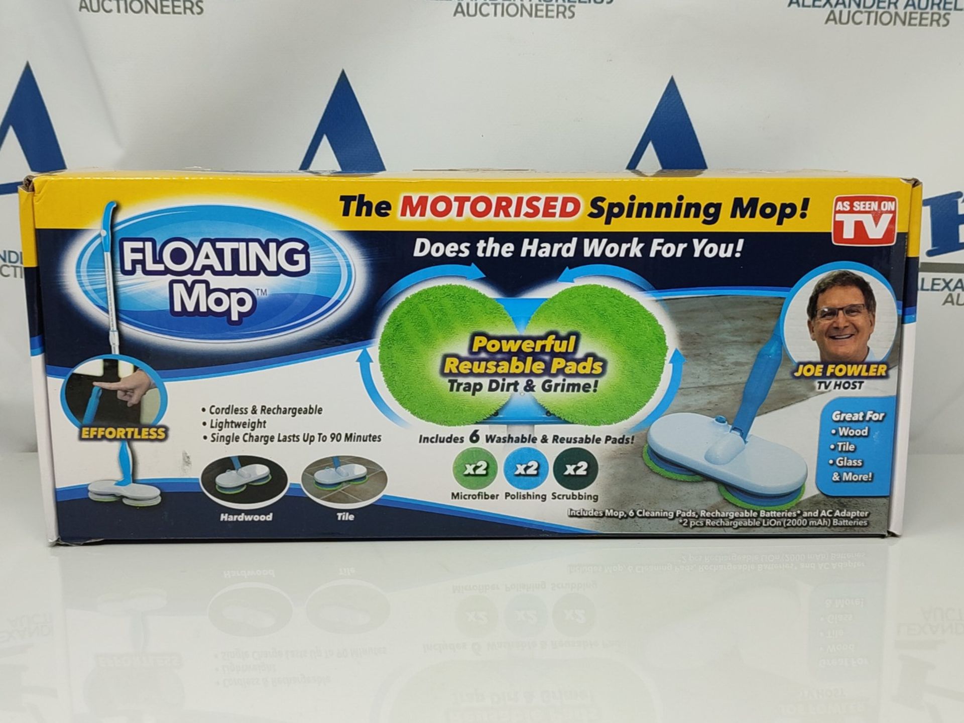 High Street TV Floating Mop - Motorised Cordless & Rechargeable - Spinning Mop - Inclu - Image 2 of 3