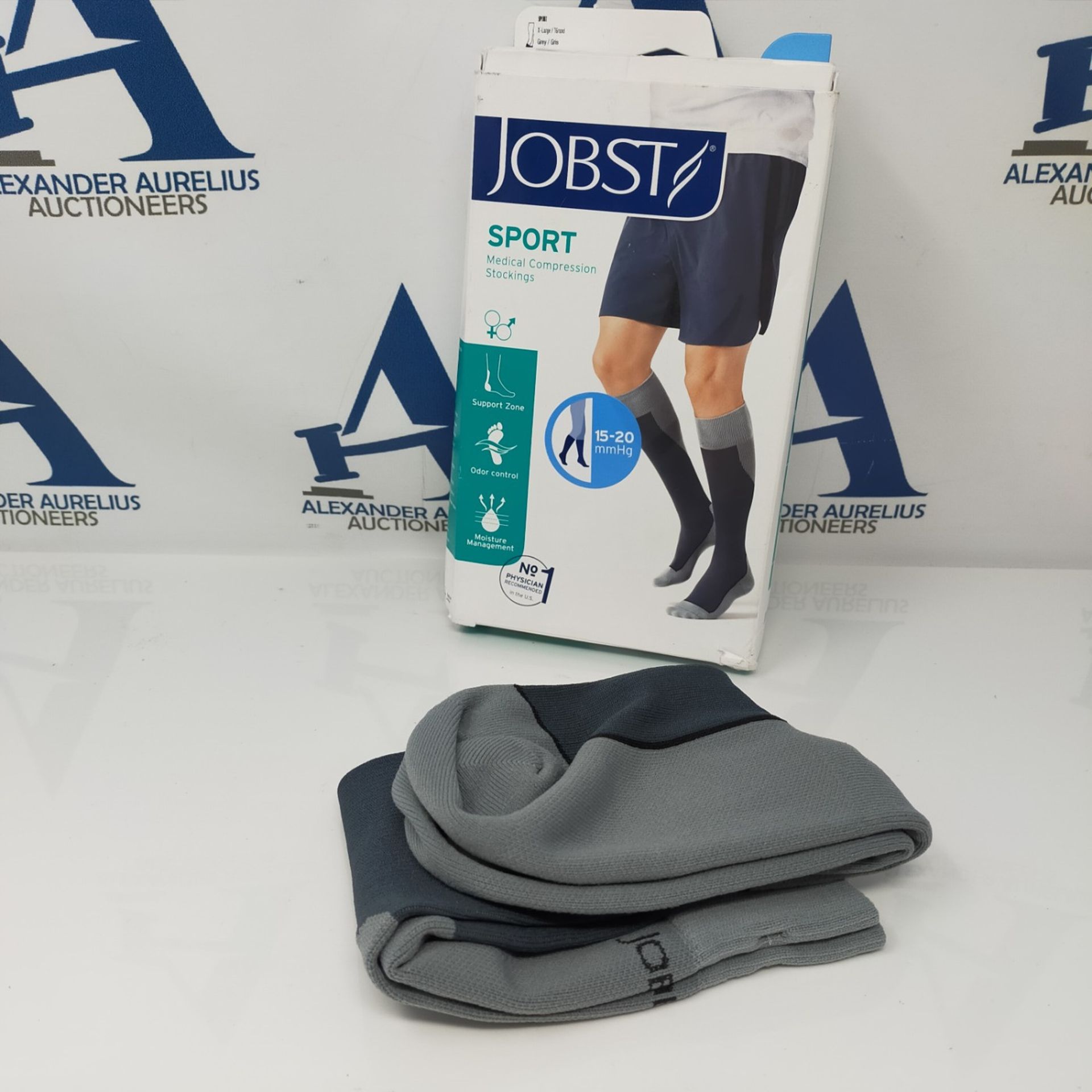 JOBST Sport Knee High - The Graduated Compression Socks for Sports Lovers - Sport 15-2 - Image 2 of 2