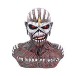 RRP £81.00 Nemesis Now Officially Licensed Iron Maiden Book of Souls Bust Box, Brown, 26cm (Large