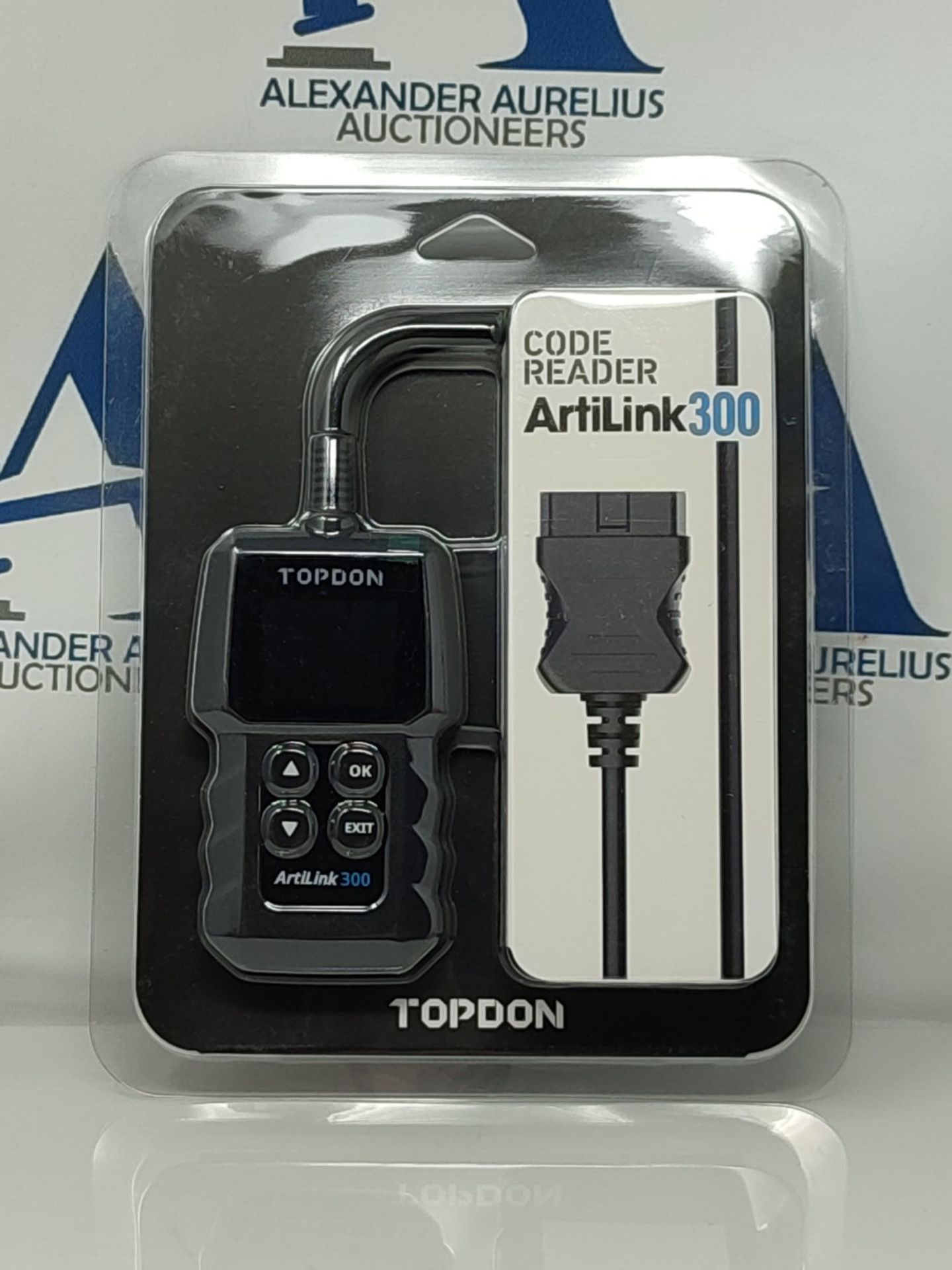 TOPDON AL300, OBD2 Scanner Code Reader, car Auto Diagnostic Tool with Full OBD2 Functi - Image 2 of 3