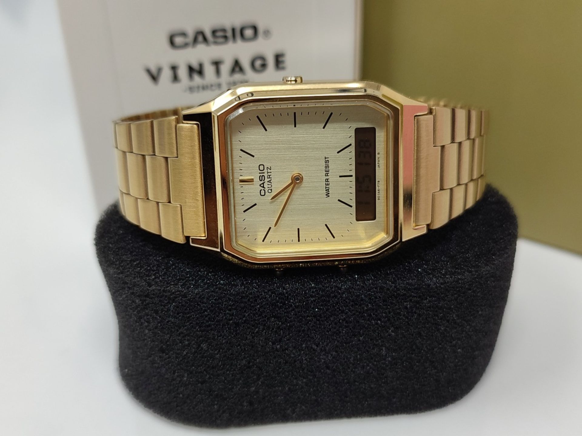 Casio Collection Unisex-Adult's Watch Bracelet AQ-230GA-9DMQYES, Gold - Image 3 of 3
