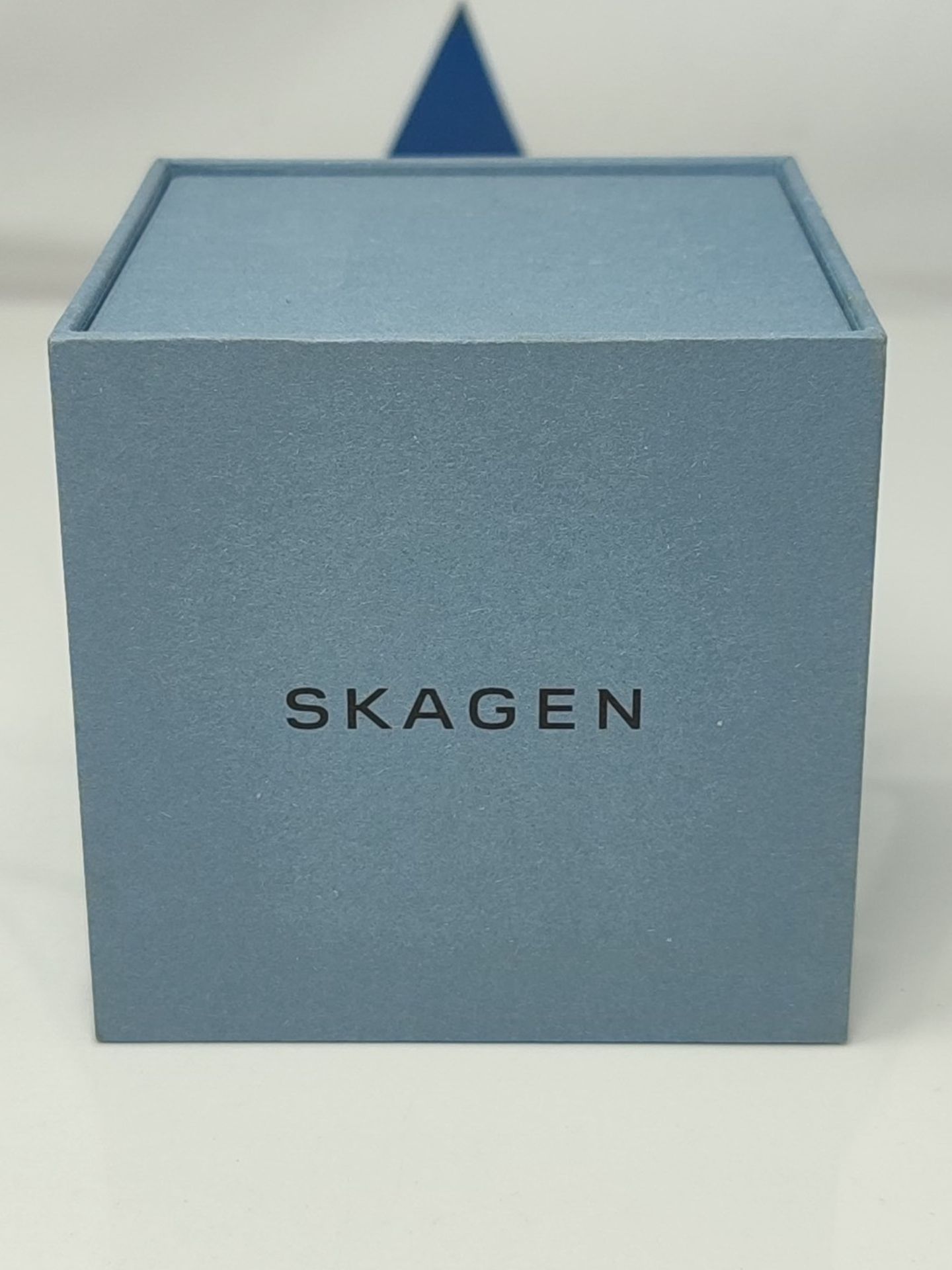 RRP £149.00 Skagen Mens Chronograph Quartz Watch with Leather Strap - Image 2 of 3