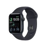 RRP £259.00 Apple Watch SE (2nd generation) (GPS, 40mm) Smart watch - Midnight Aluminium Case with