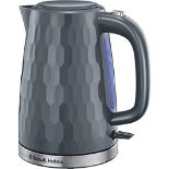 Russell Hobbs 26053 Cordless Electric Kettle - Contemporary Honeycomb Design with Fast