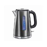 RRP £54.00 Russell Hobbs 23211 Luna Quiet Boil Electric Kettle, Stainless Steel, 3000 W, 1.7 Litr