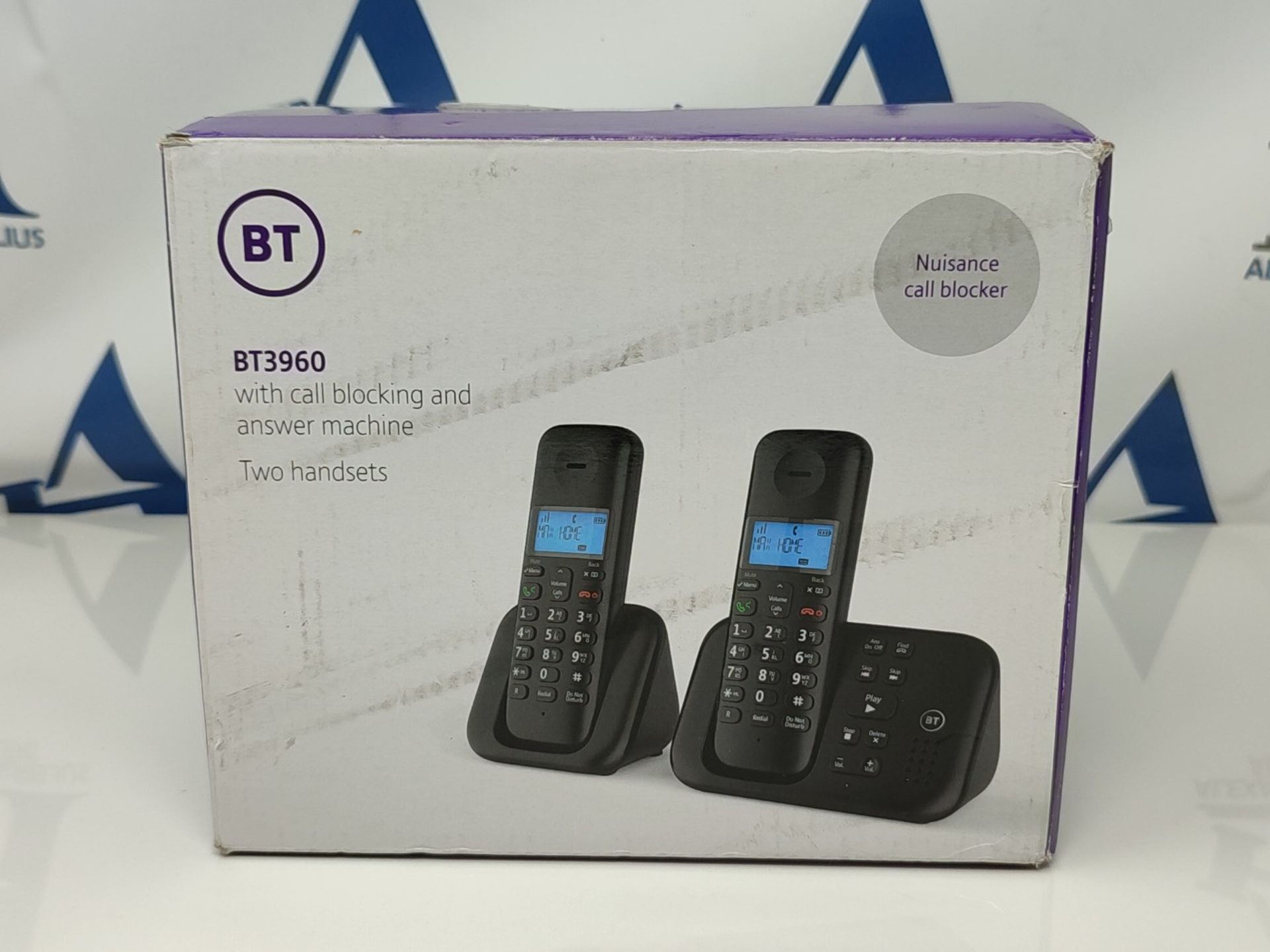 BT 3960 Cordless Landline House Phone with Nuisance Call Blocker, Digital Answer Machi