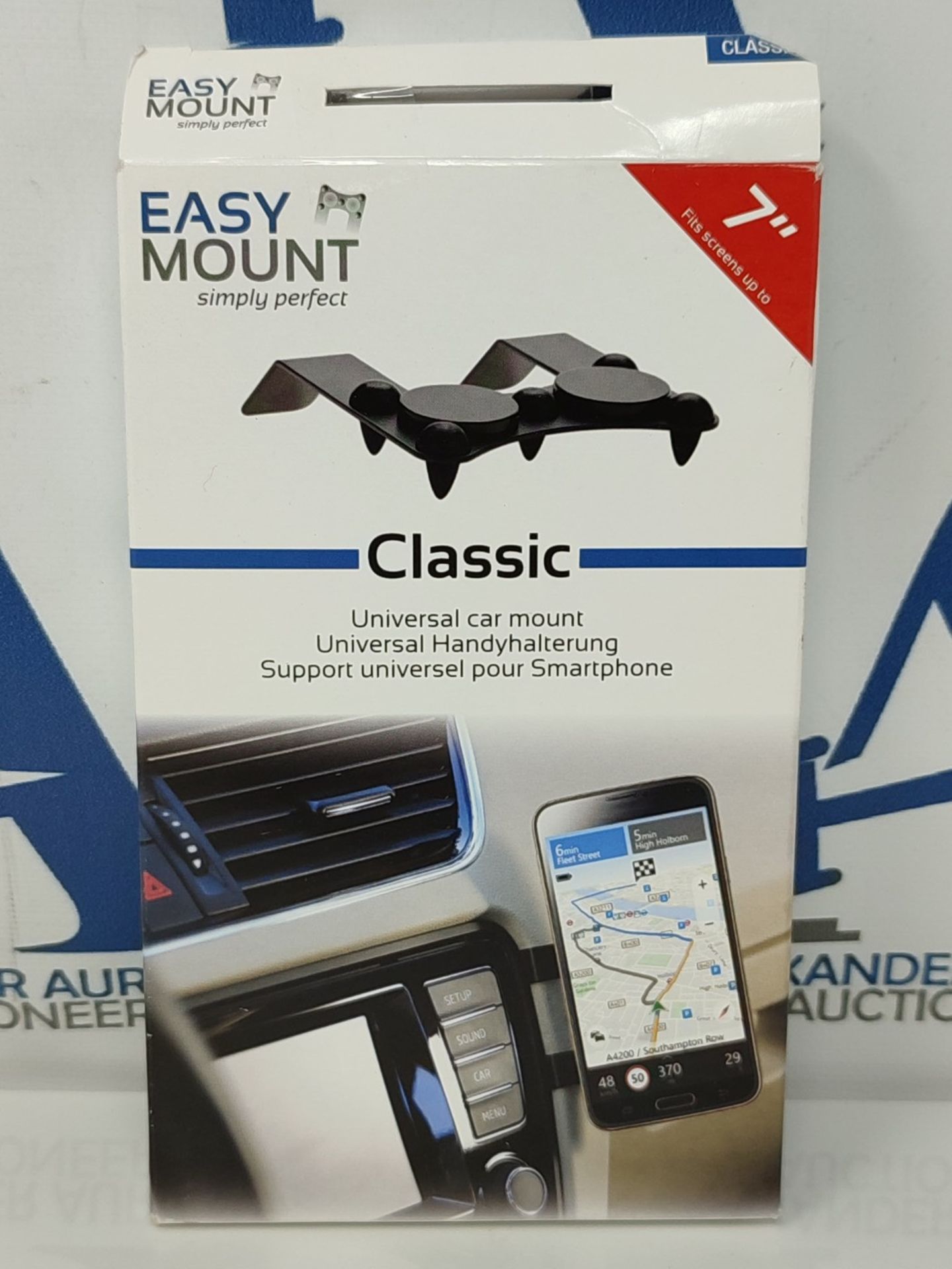 Easyount Classic - Universal frameless Car Mount Cradle Holder - 360 Degree Rotating f