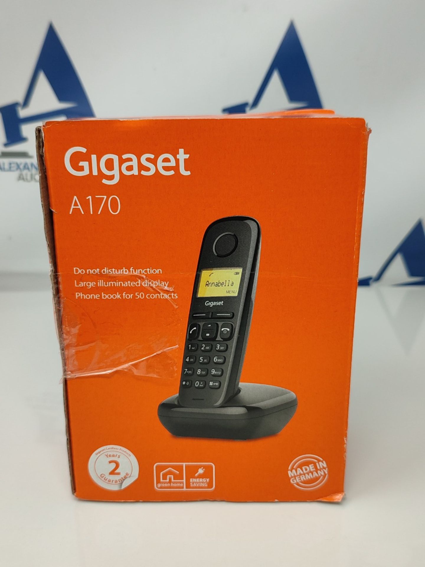 Gigaset A170 - cordless DECT phone - great sound quality - hands-free talking - easy m