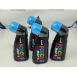 Posca MOPâ¬ "!R PCM-22 Water Based Permanent Paint Markers. 3mm - 19mm Round Tip fo