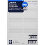 FILOFAX A5 DAY PER PAGE 5 LANGUAGE APPOI,White