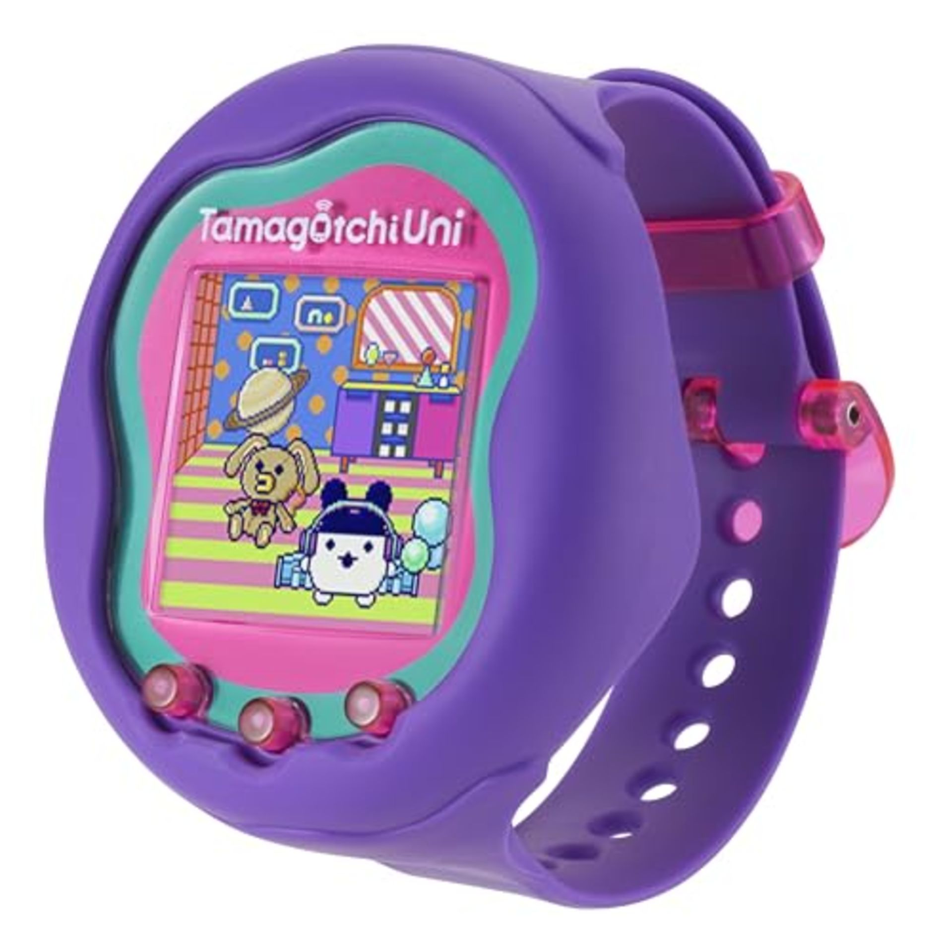 Bandai Tamagotchi Uni Purple Shell | The Customisable New Generation Of Virtual Pet Ba