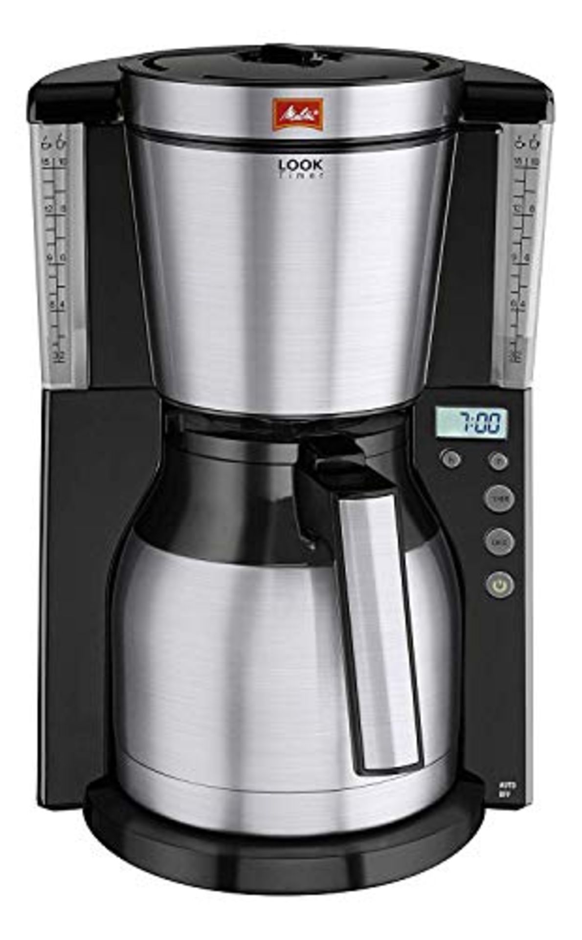 RRP £54.00 Melitta 6738044 Filter Coffee Machine with Insulated Jug, Timer Feature, Aroma Selecto