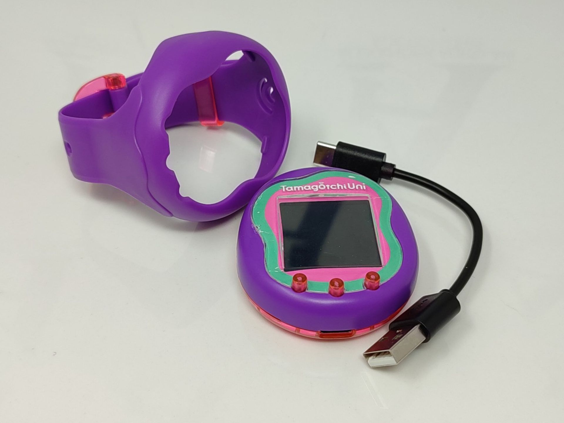 Bandai Tamagotchi Uni Purple Shell | The Customisable New Generation Of Virtual Pet Ba - Image 3 of 3