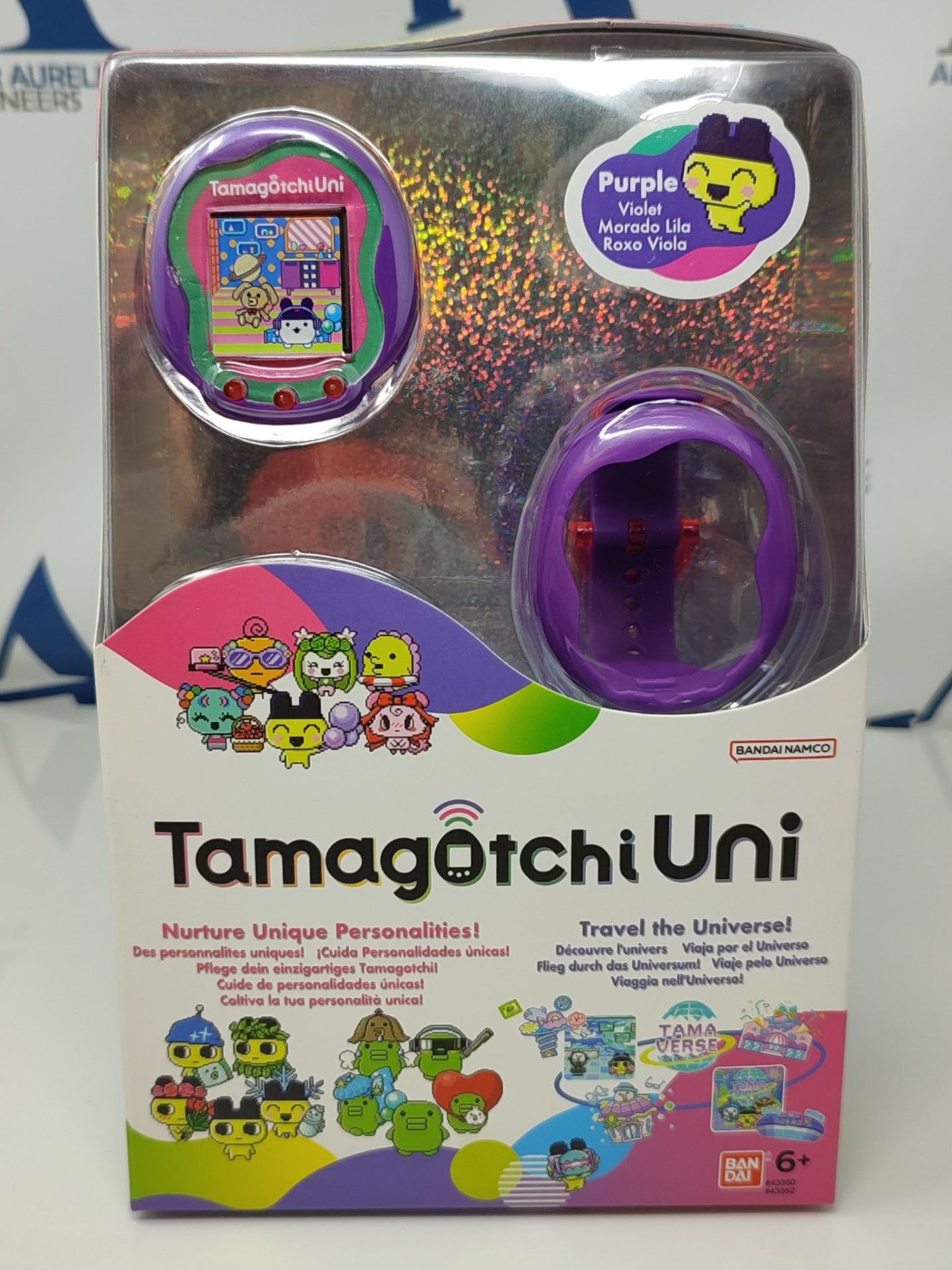 Bandai Tamagotchi Uni Purple Shell | The Customisable New Generation Of Virtual Pet Ba - Image 2 of 3