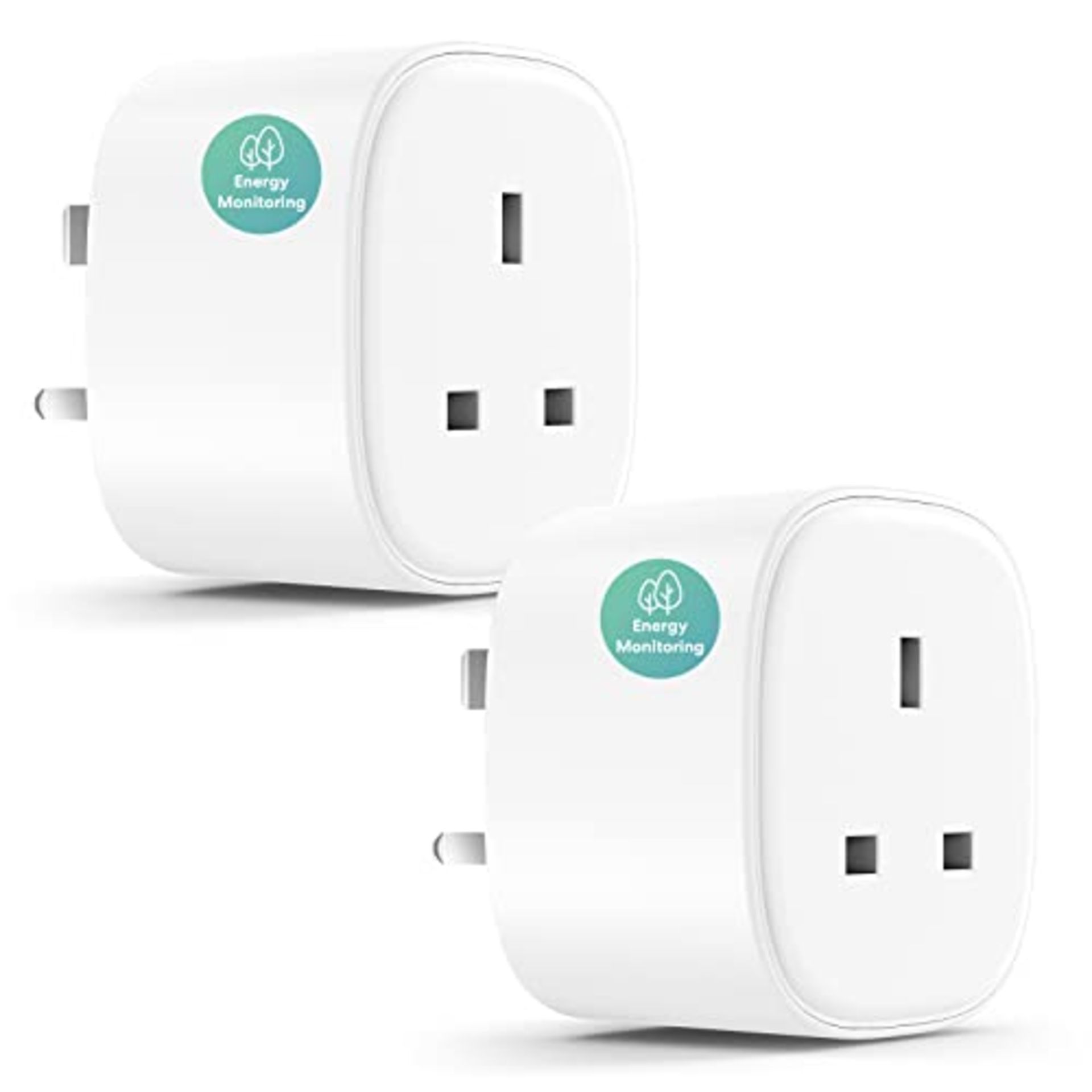 Meross Smart Plug with Energy Monitor Wi-Fi Outlet Work with Alexa Echo, Google Home,