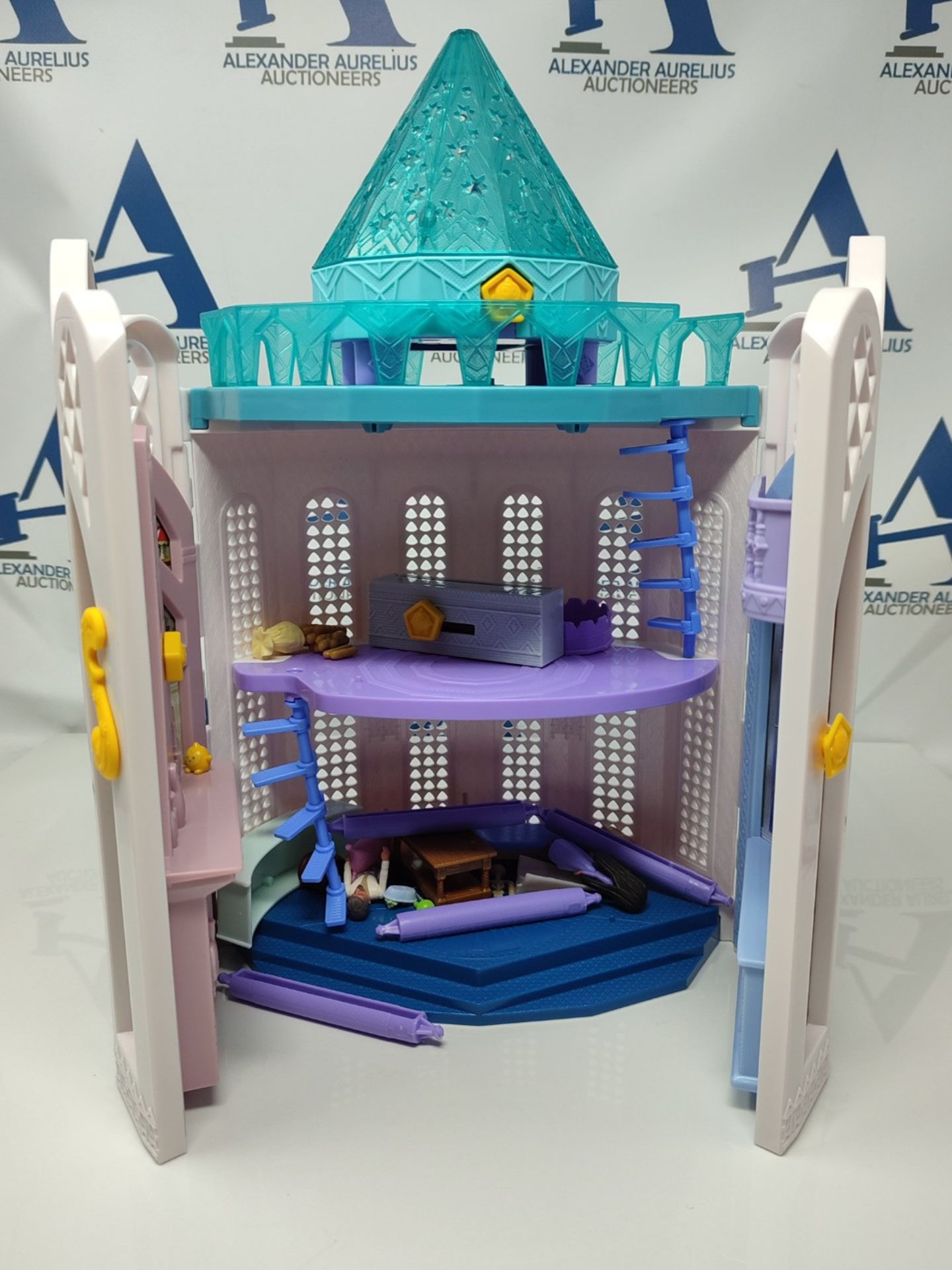 Disney's Wish Rosas Castle Dollhouse Playset with 2 Posable Mini Dolls, Star Figure - Image 2 of 3