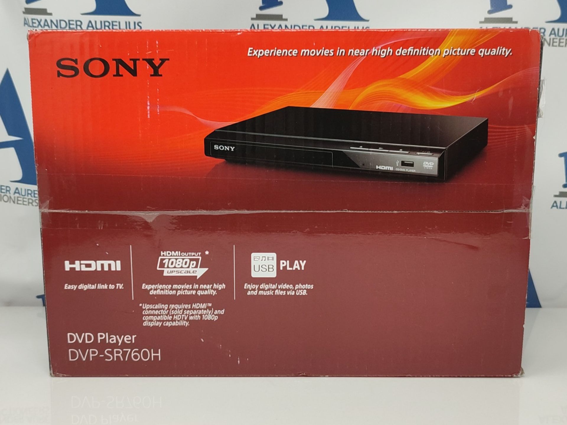 Sony DVPSR760H DVD Upgrade Player (HDMI, 1080 Pixel Upscaling, USB Connectivity), UK 3 - Image 2 of 3