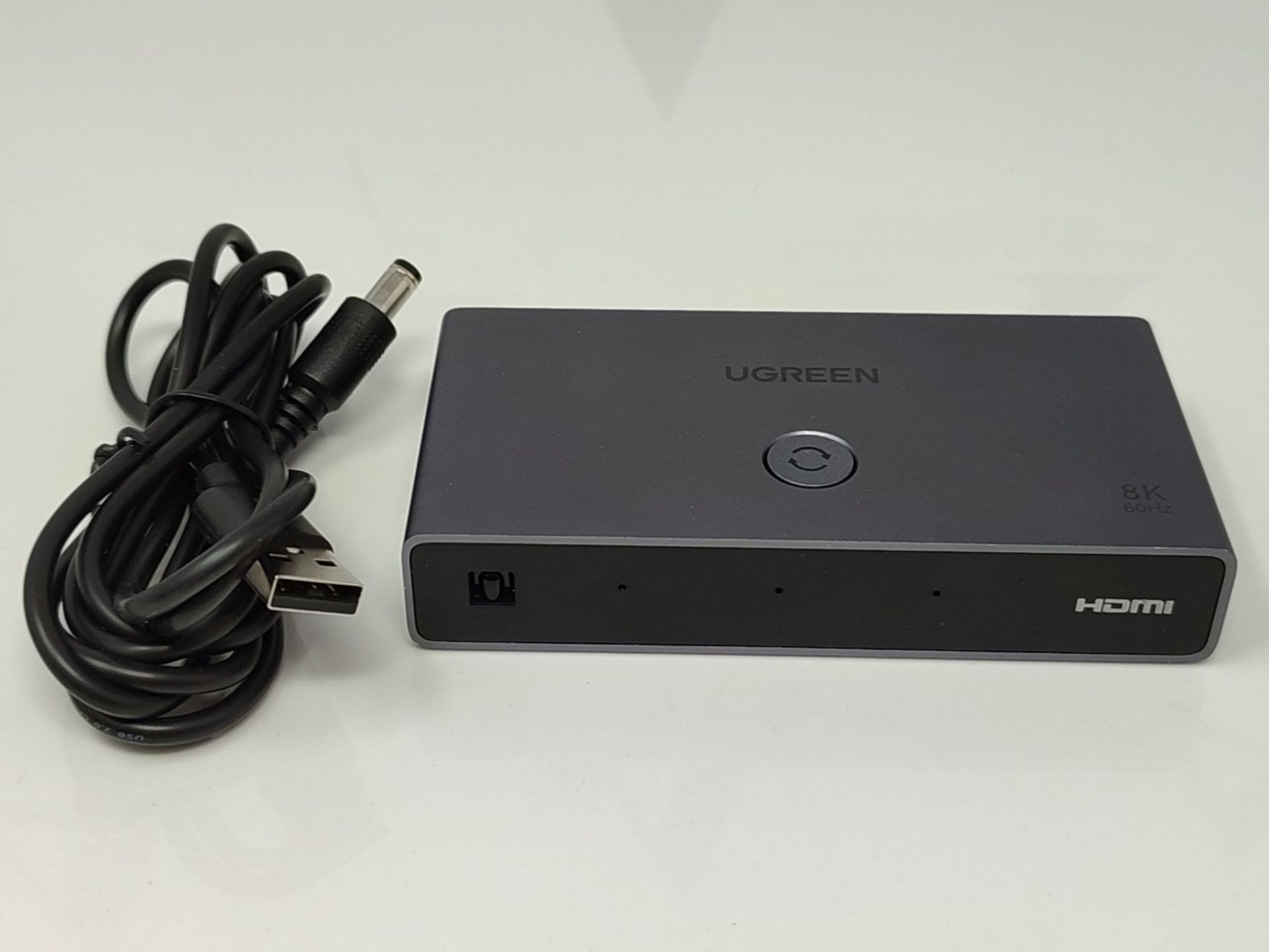 UGREEN HDMI 2.1 Switch, 4K@120Hz HDMI Switch 3 In 1 Out, 8K@60Hz HDMI Switcher Support - Image 2 of 2