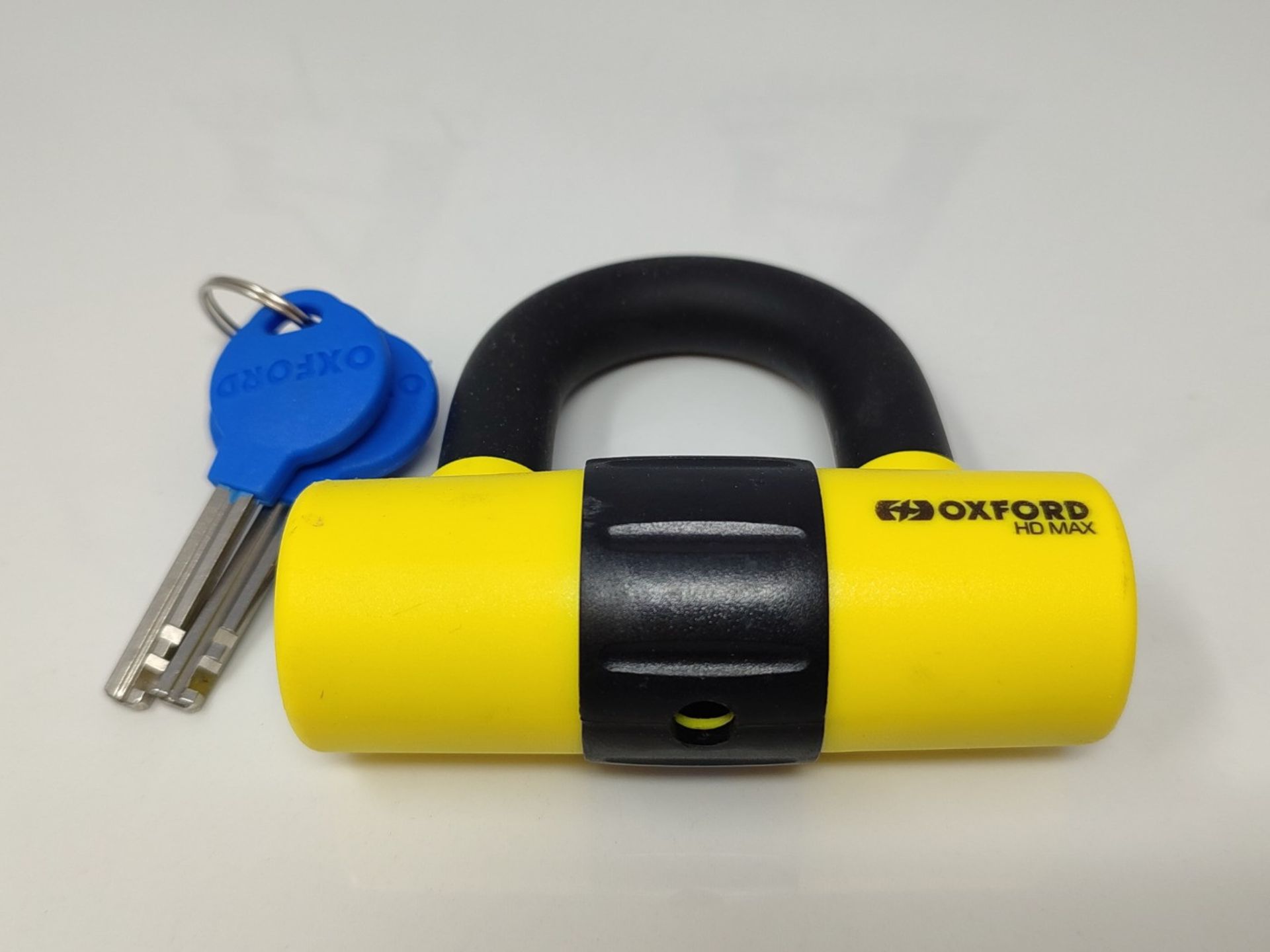 Oxford HD Max Yellow High Security Motorcycle Steel Disc Lock LK311 5030009096112, Ora - Image 2 of 2