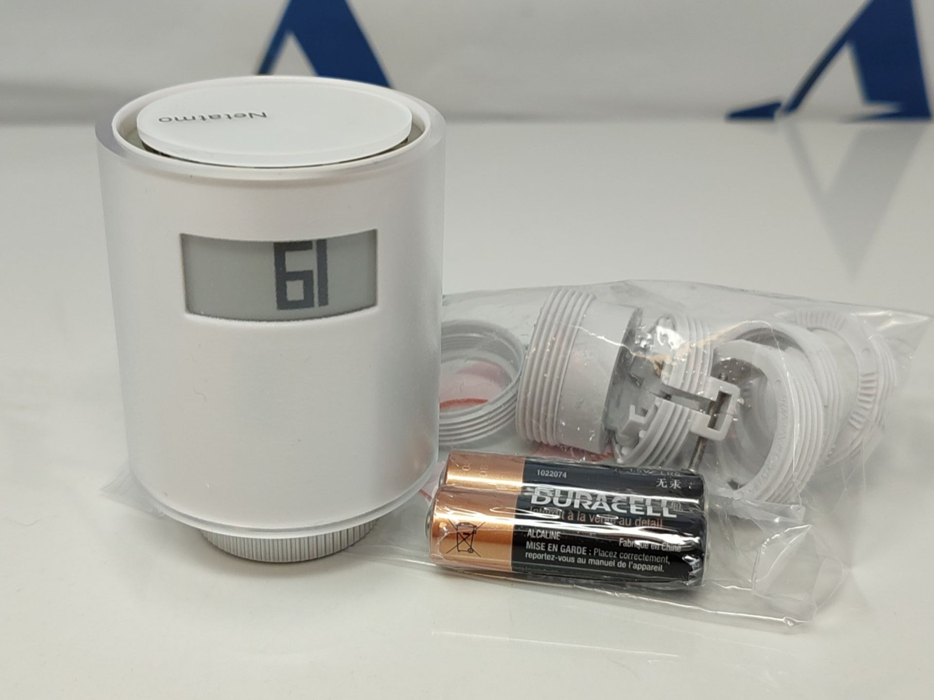 RRP £73.00 Netatmo Additional Smart Radiator Valve, Add-on for Smart Thermostat and for collectiv - Image 3 of 3