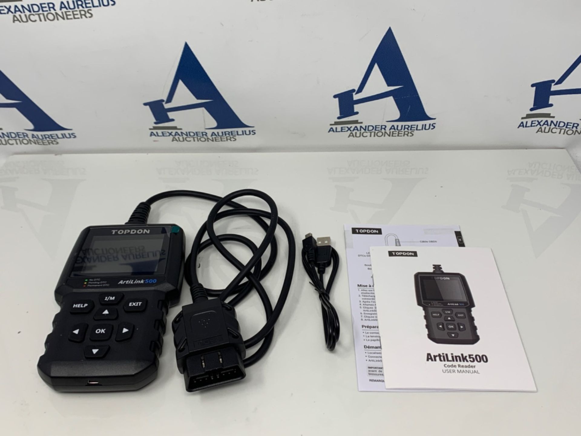 TOPDON AL500 OBD2 Code Reader with Full OBD2 Functions, Universal Car Diagnostic Tool - Image 3 of 3