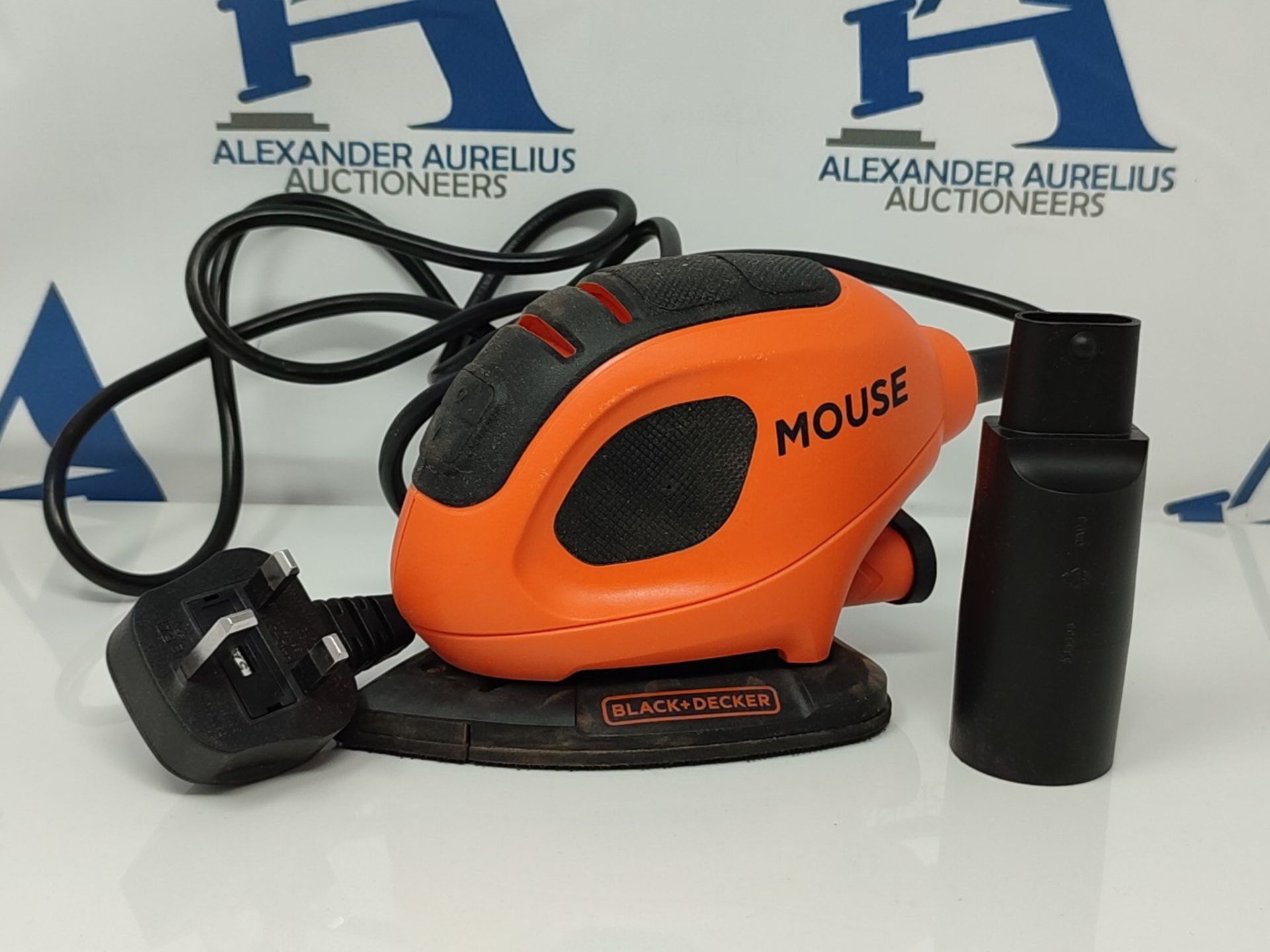 [INCOMPLETE] BLACK+DECKER 55 W Detail Mouse Electric Sander with 6 Sanding Sheets, BEW - Image 3 of 3