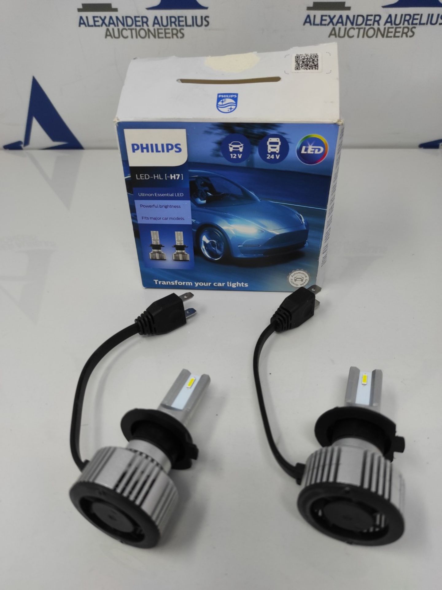 RRP £53.00 Philips Ultinon Essential LED Car Headlight Bulb (H7) 6.500K - Image 2 of 2