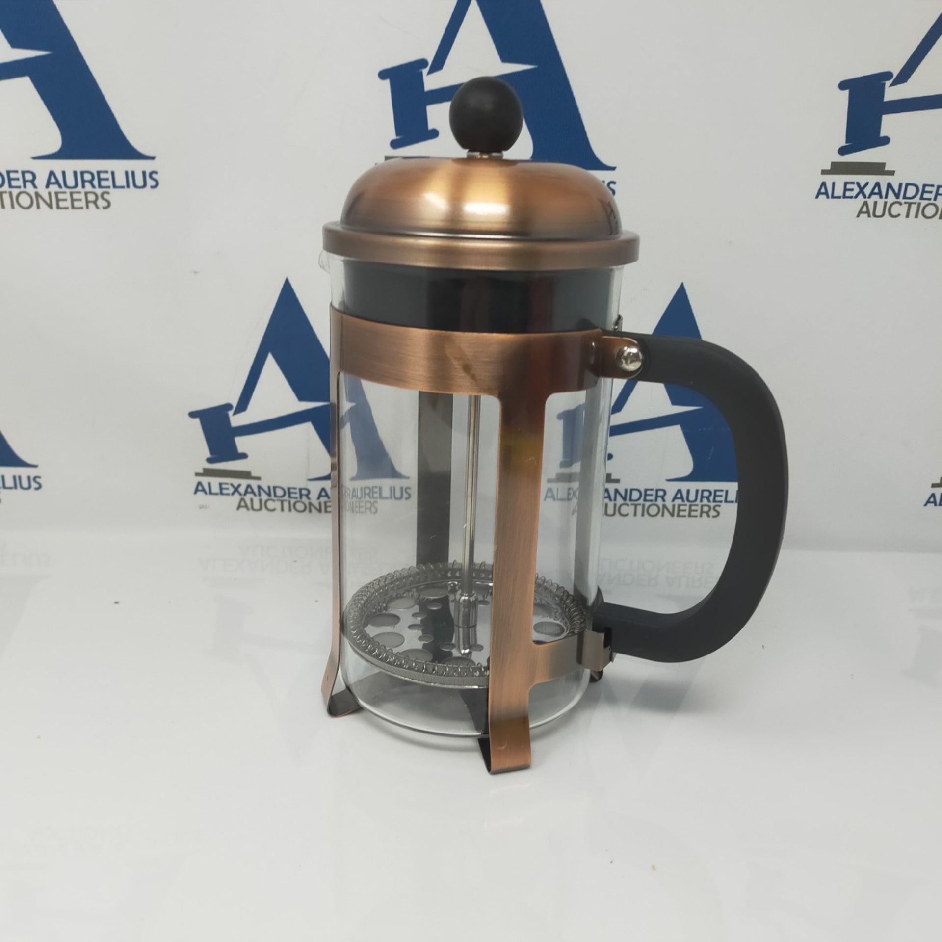 French Press Coffee Maker, Green Tea Pot - 800ML (Copper) - Image 2 of 2